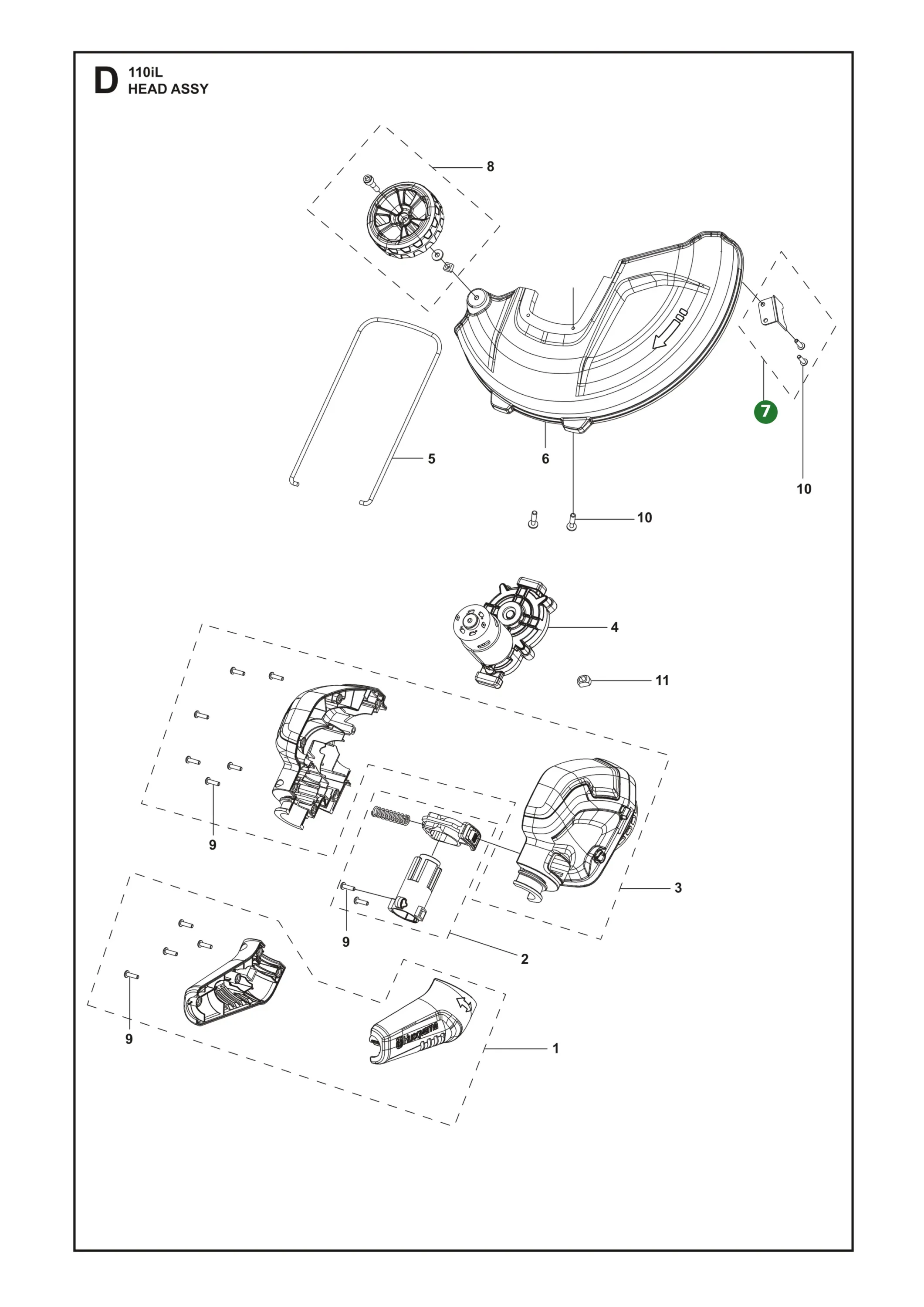 Position im Ersatzteilkatalog