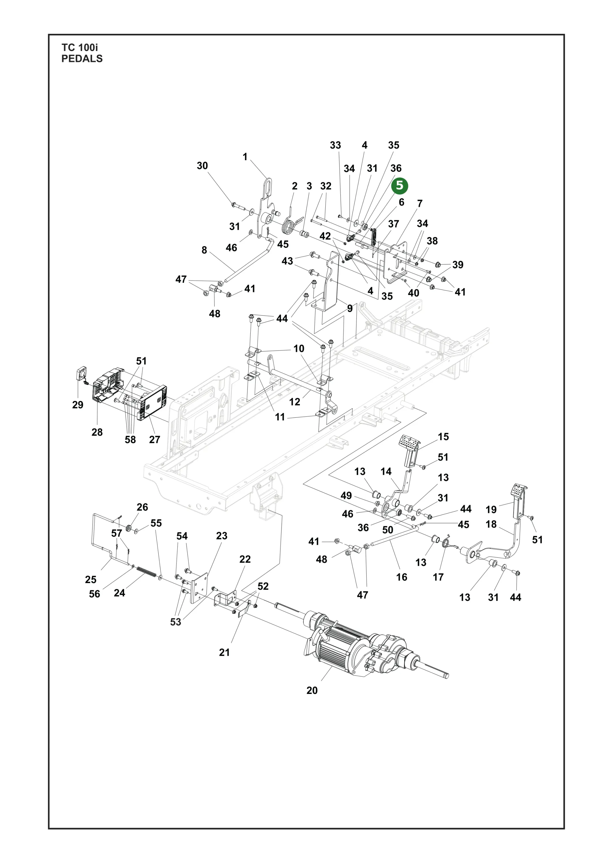 Position im Ersatzteilkatalog