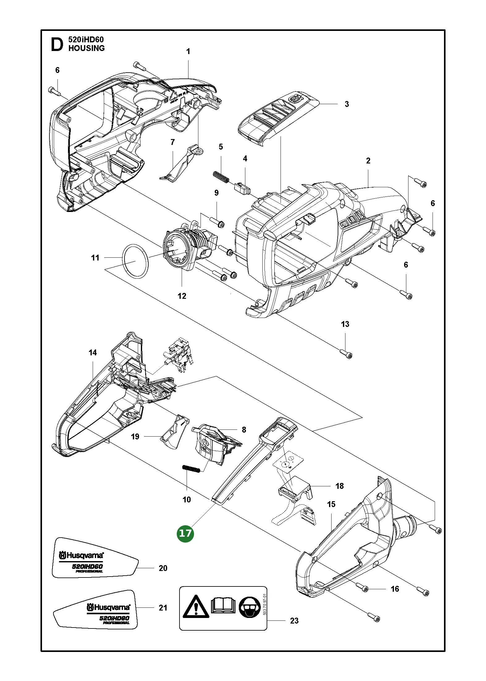 Position im Ersatzteilkatalog