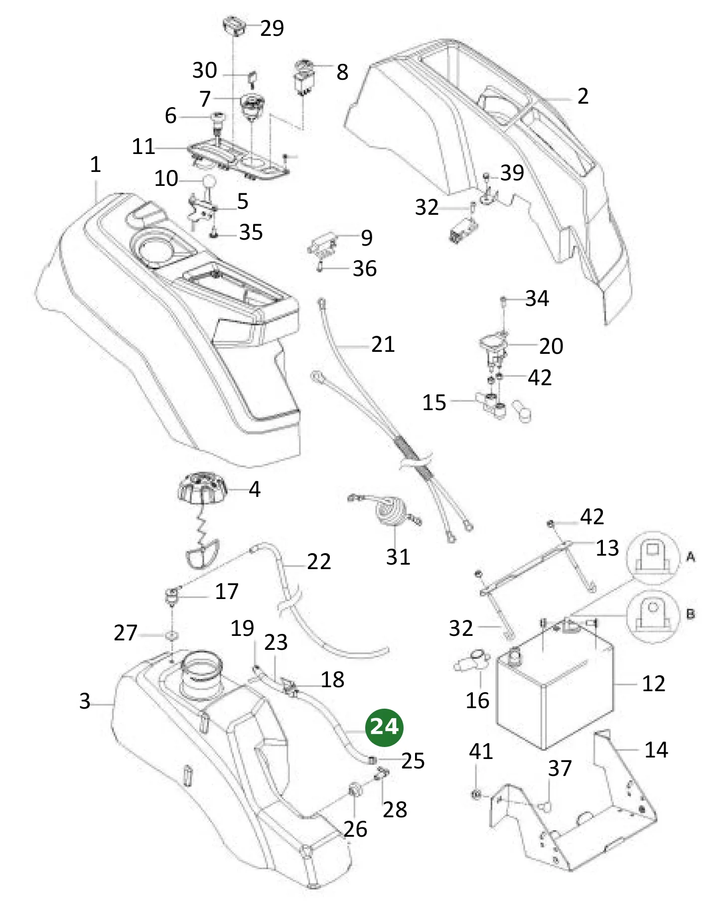 Position im Ersatzteilkatalog