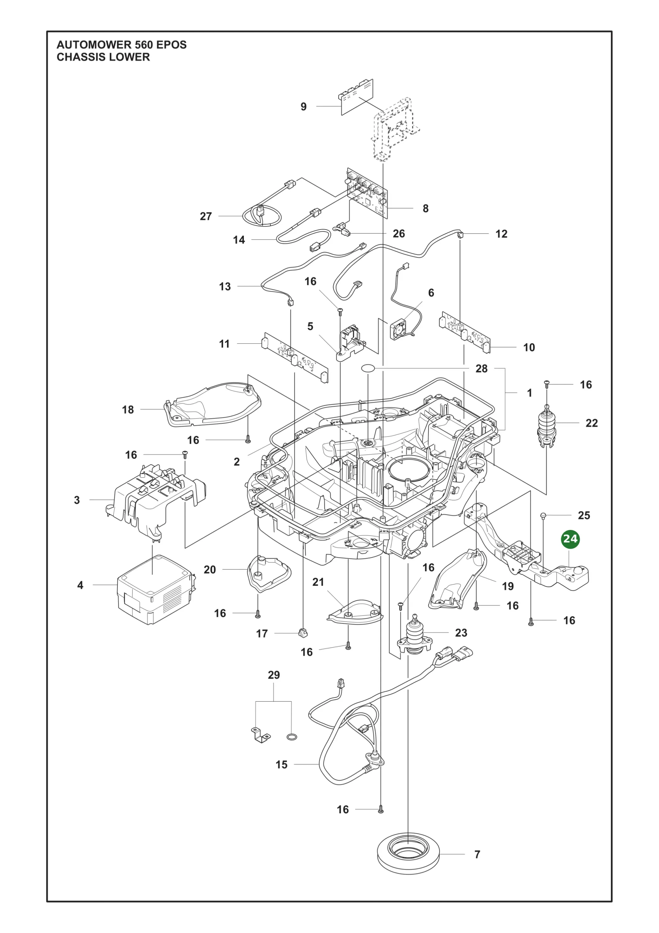 Position im Ersatzteilkatalog