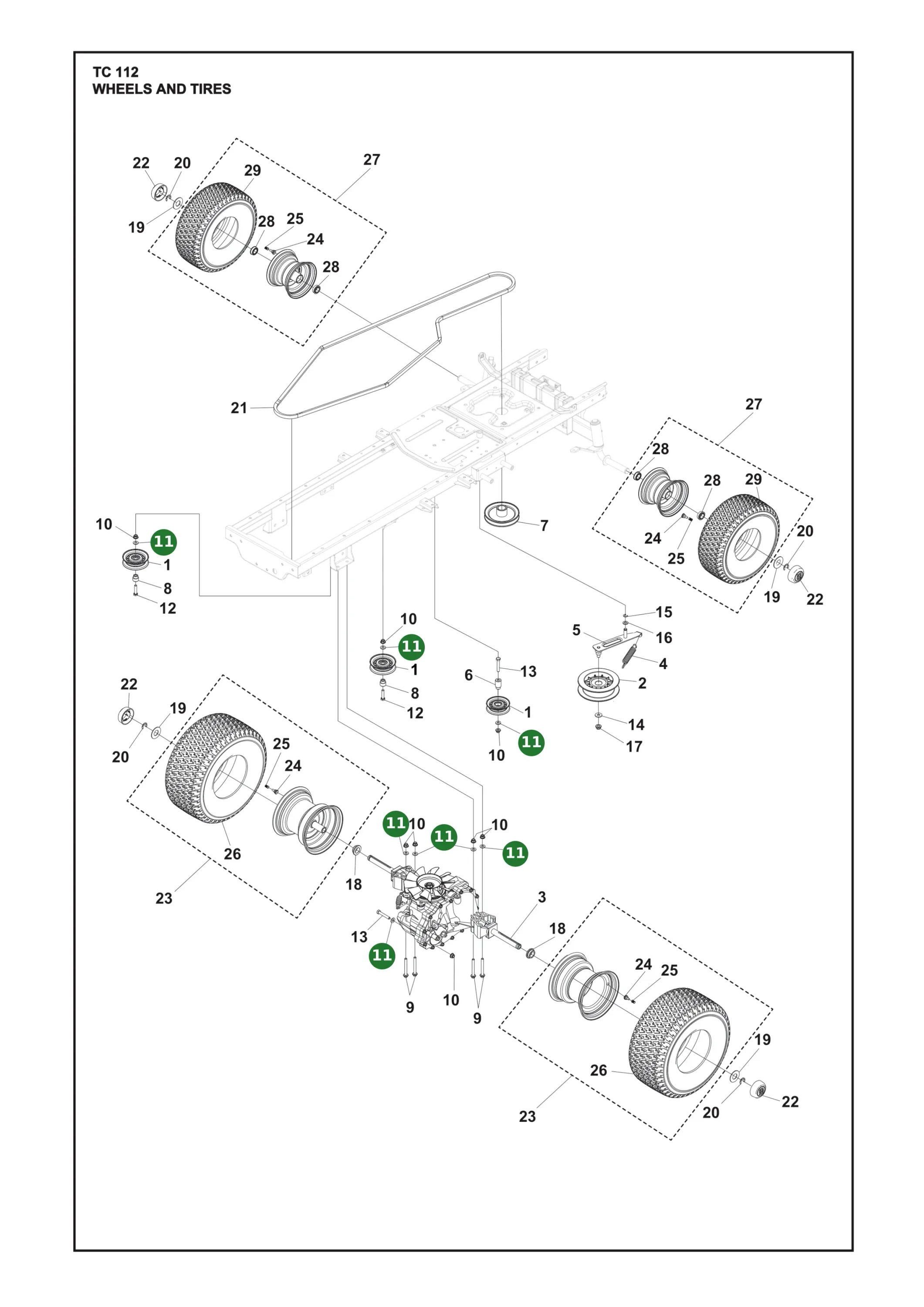 Position im Ersatzteilkatalog