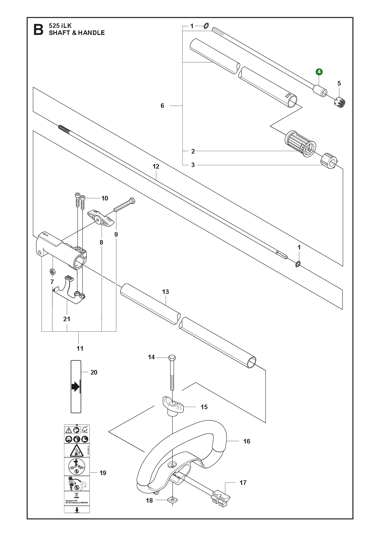 Position im Ersatzteilkatalog