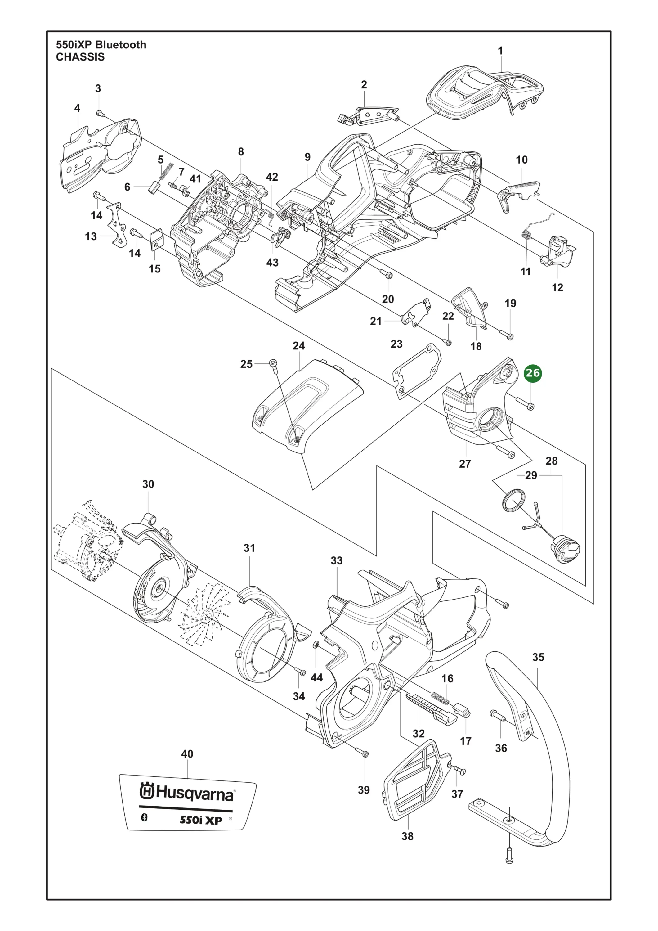 Position im Ersatzteilkatalog