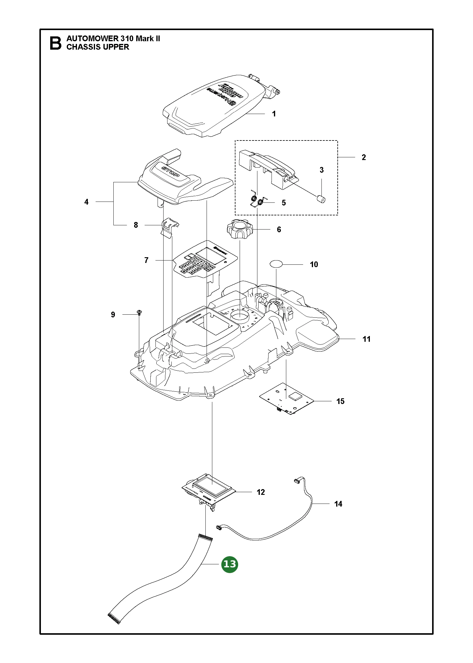 Position im Ersatzteilkatalog