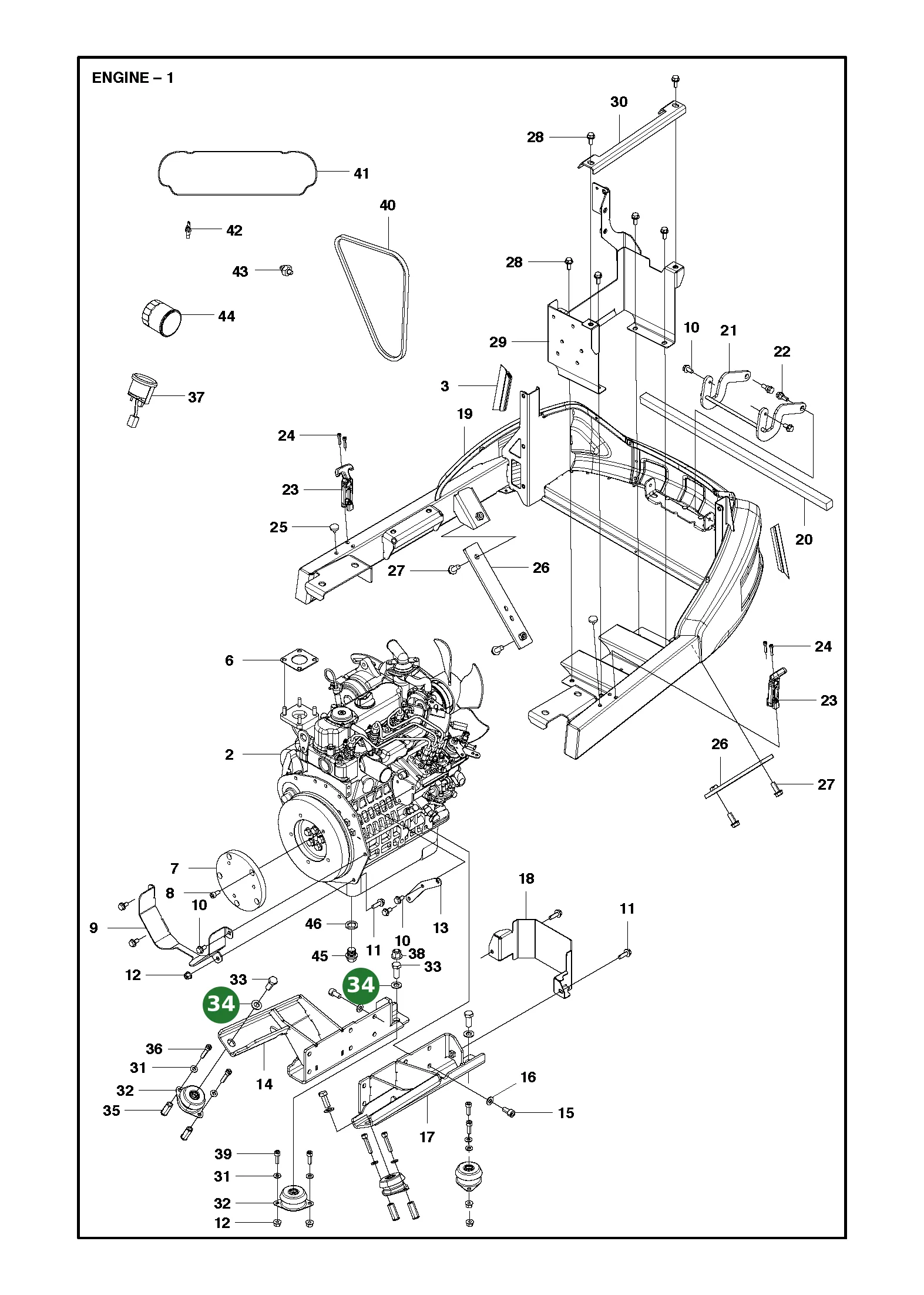 Position im Ersatzteilkatalog