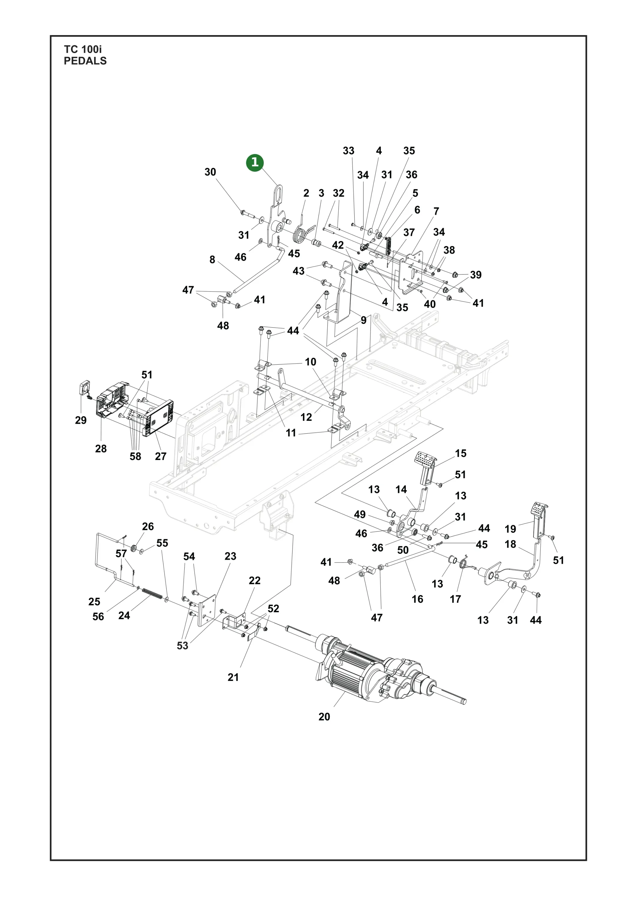 Position im Ersatzteilkatalog