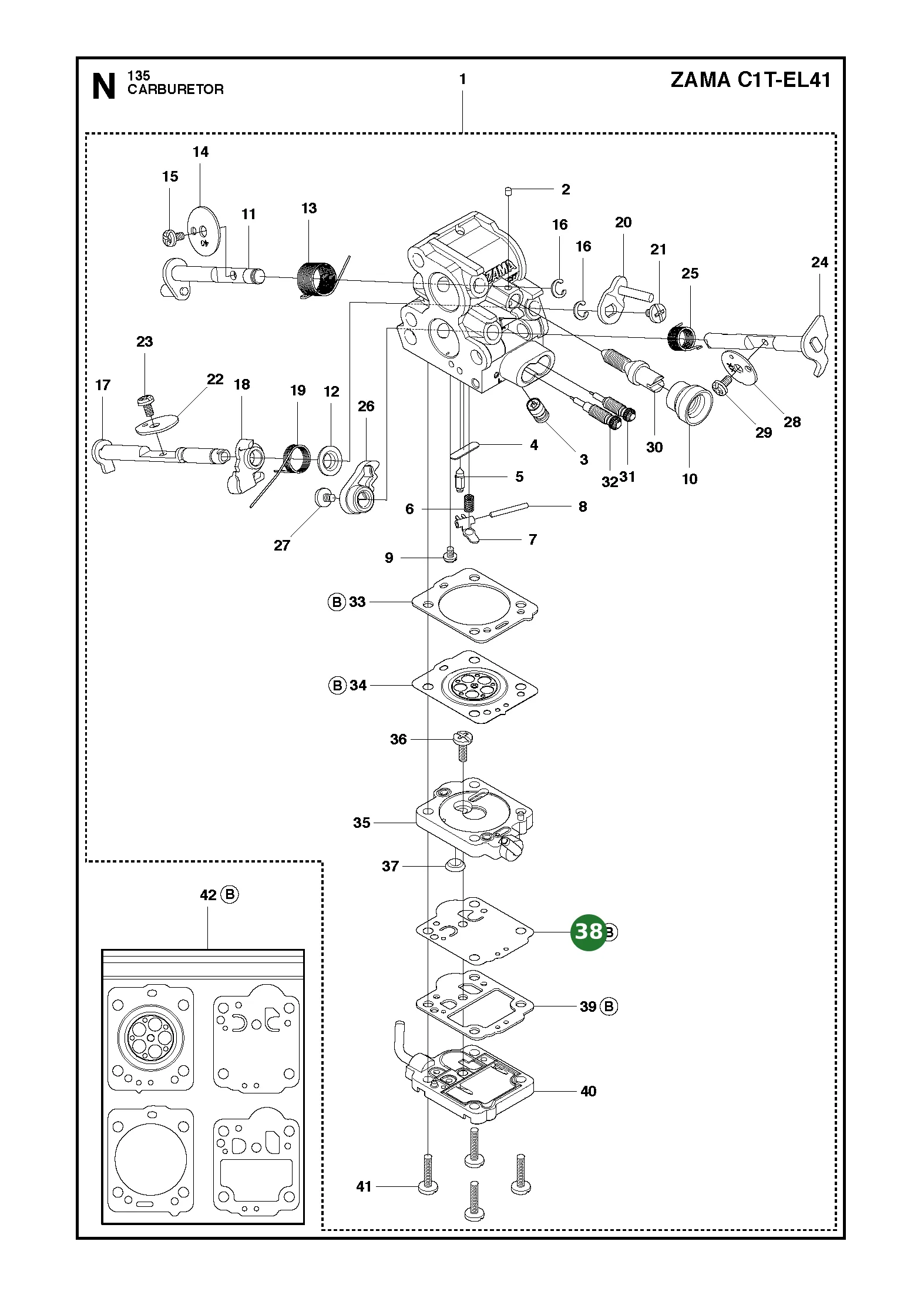 Position im Ersatzteilkatalog