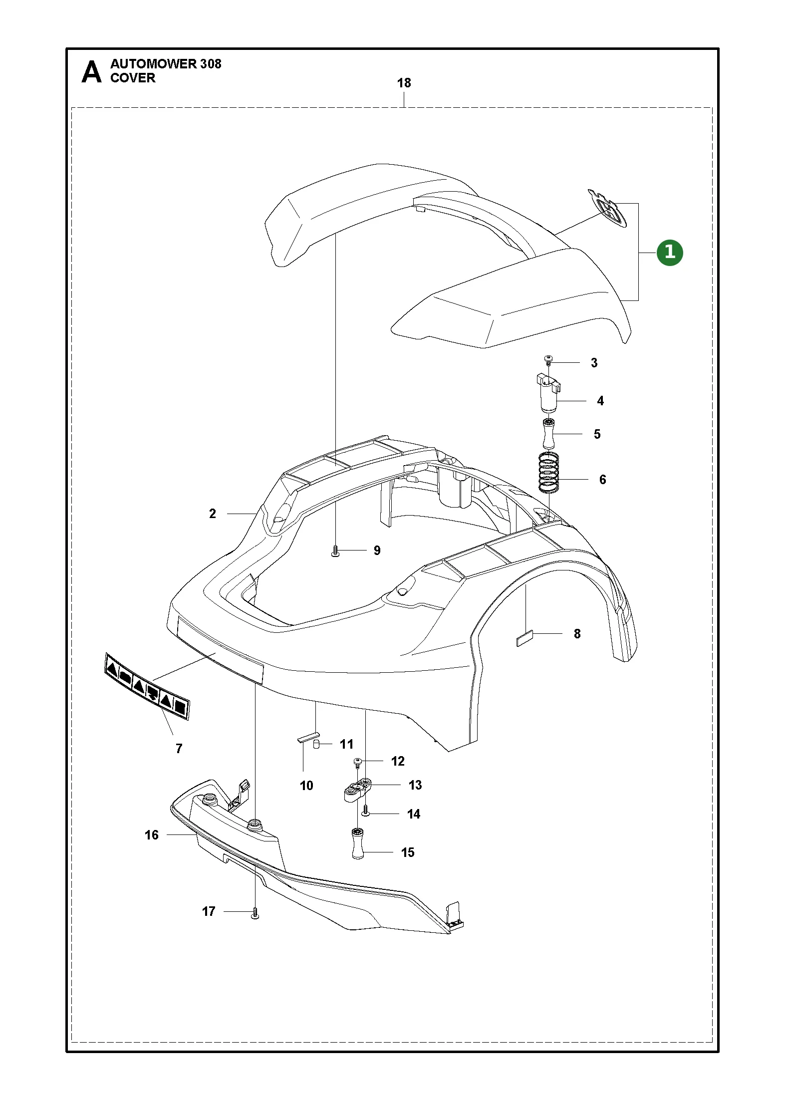 Position im Ersatzteilkatalog