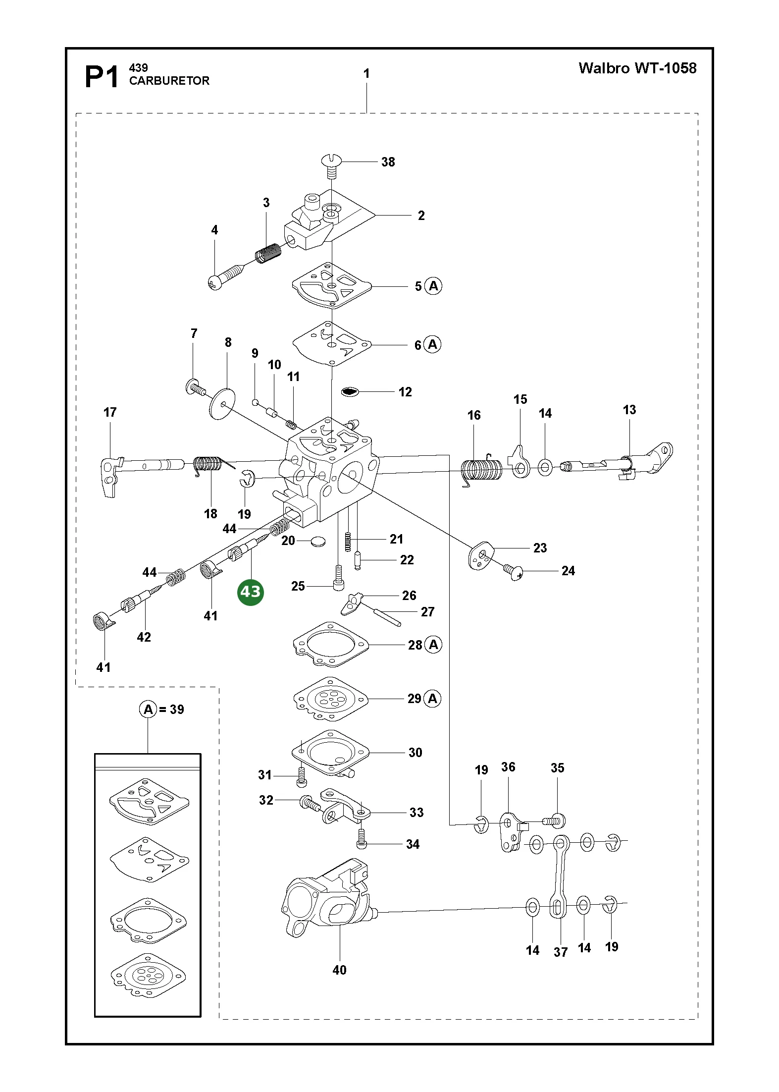Position im Ersatzteilkatalog