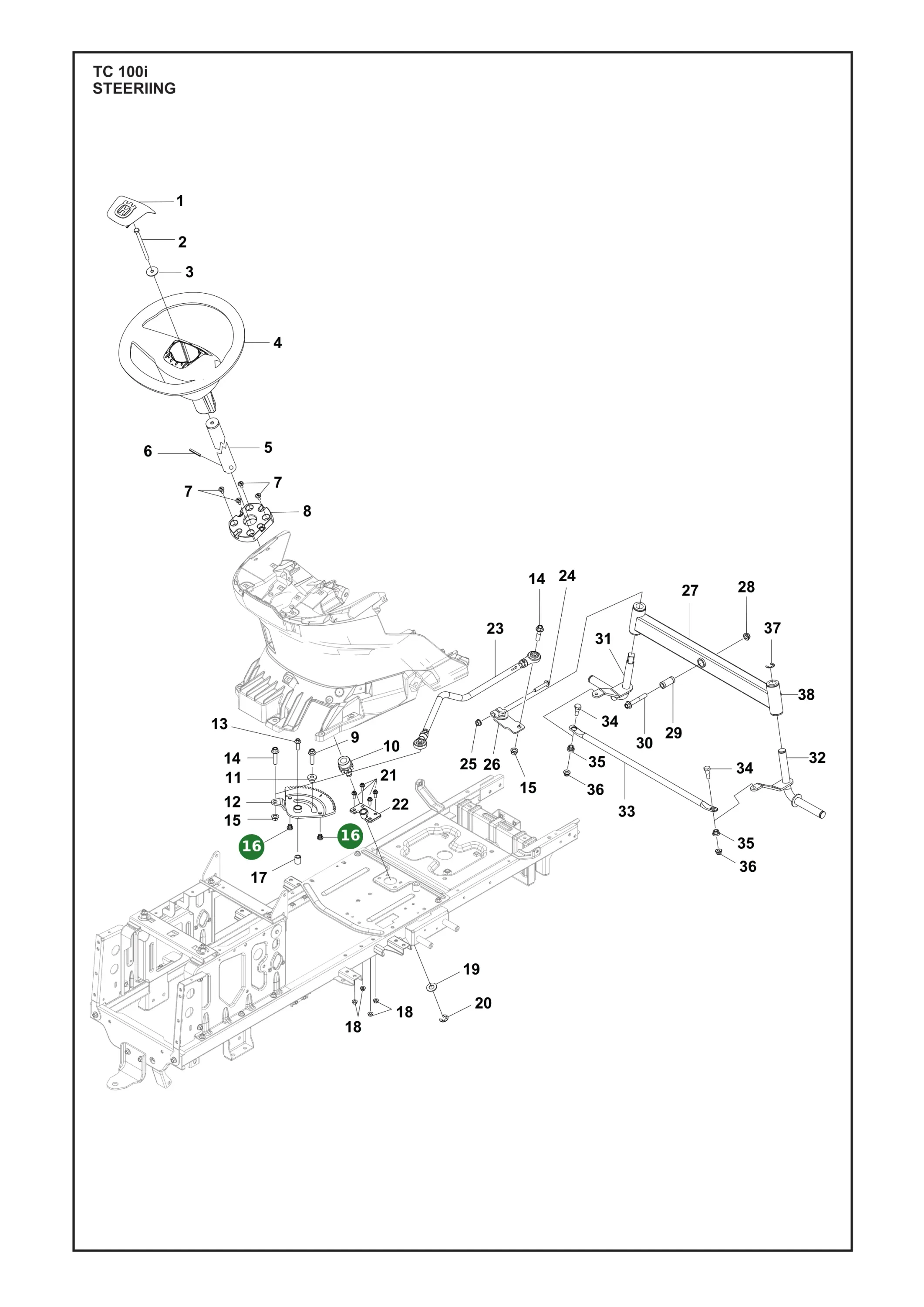 Position im Ersatzteilkatalog