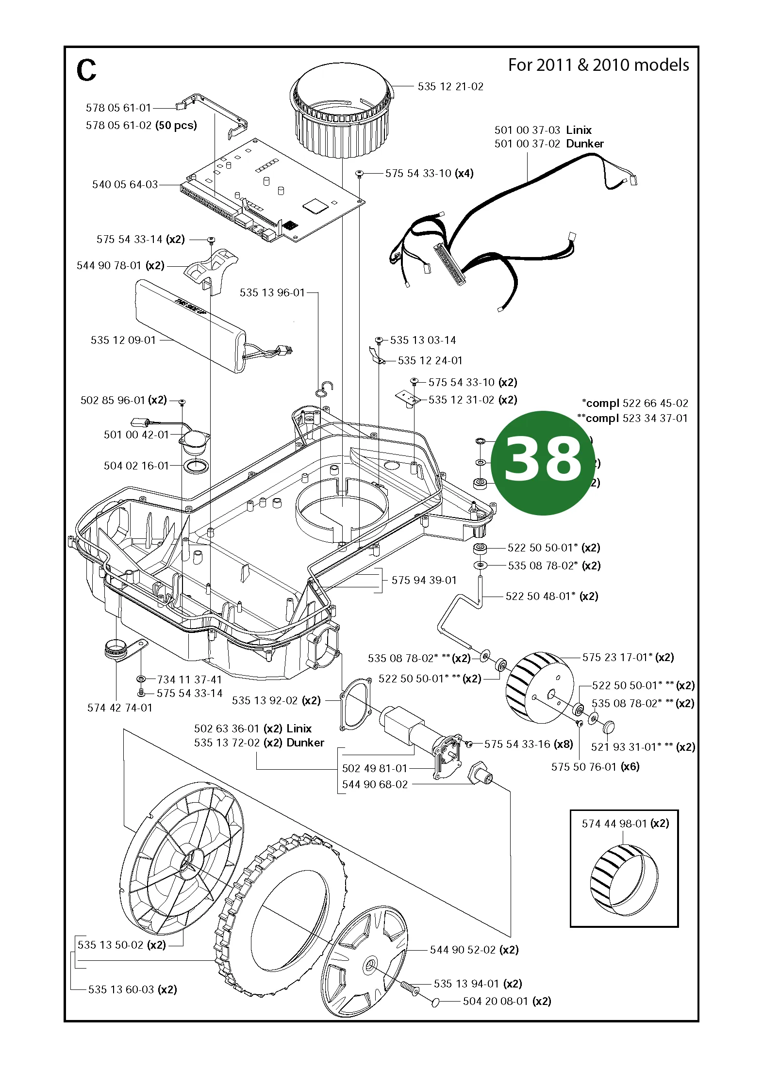 Position im Ersatzteilkatalog