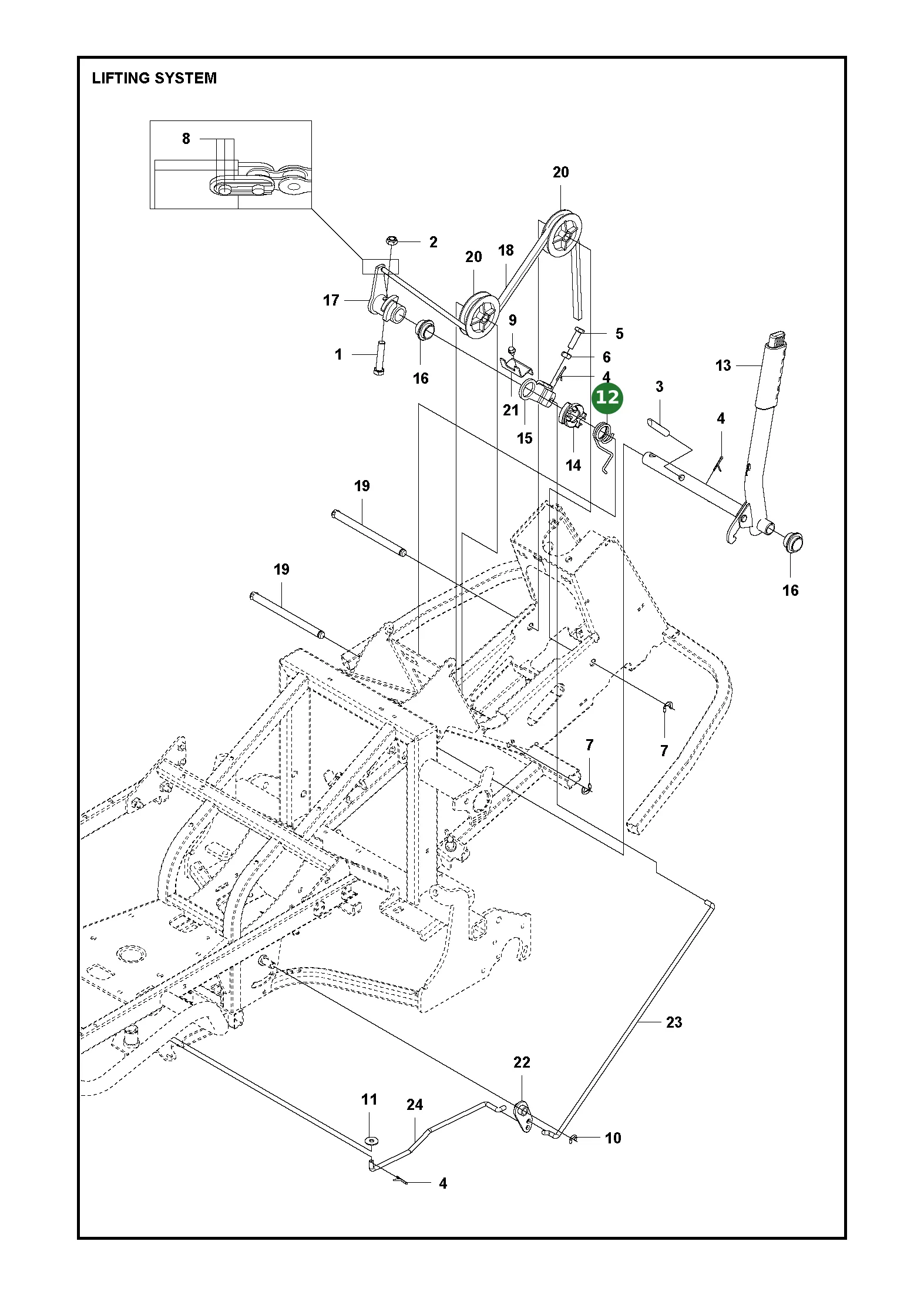 Position im Ersatzteilkatalog