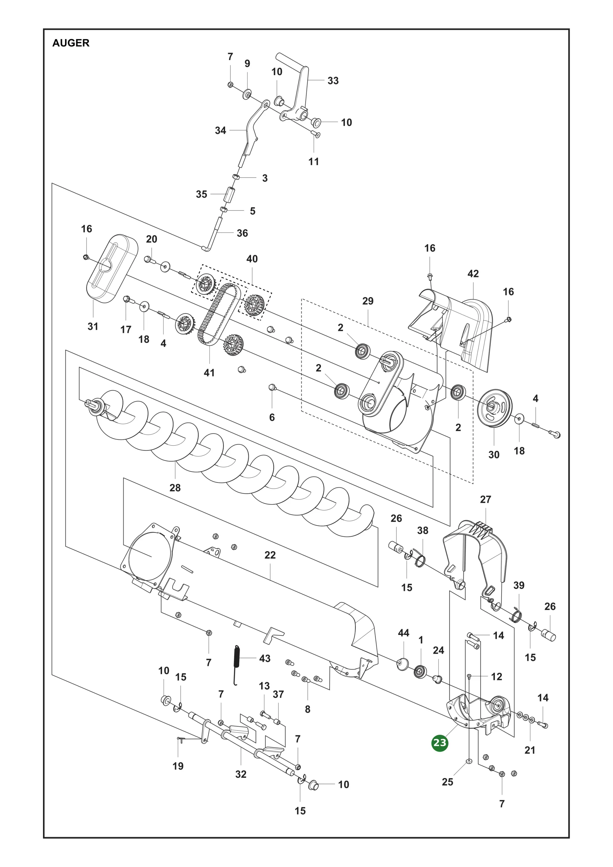 Position im Ersatzteilkatalog