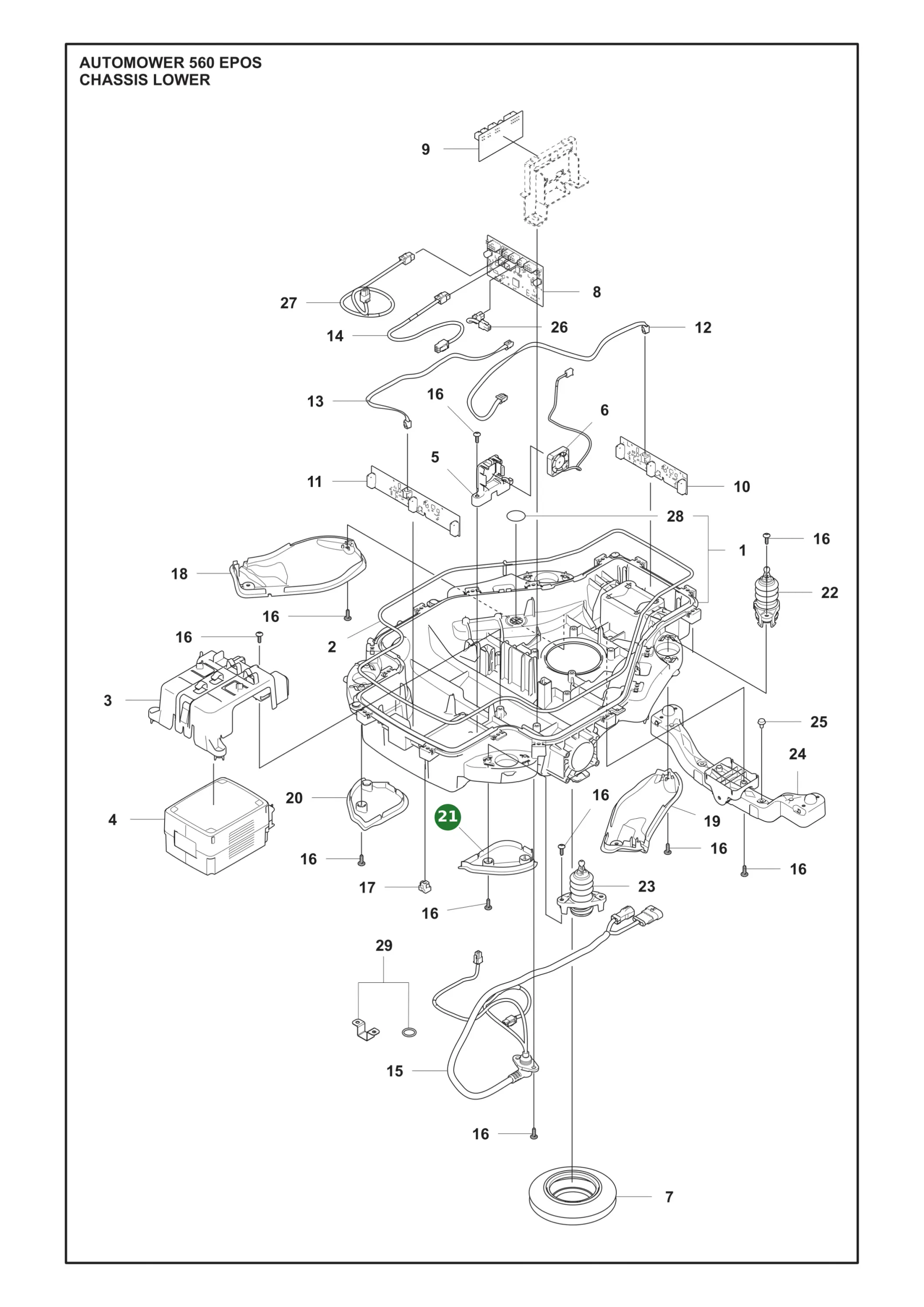 Position im Ersatzteilkatalog