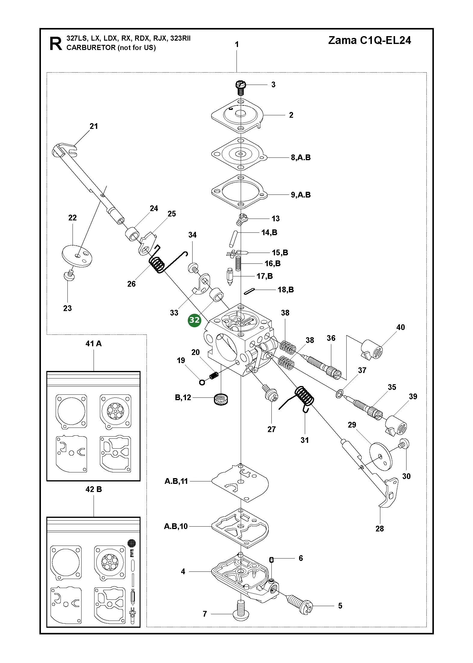 Position im Ersatzteilkatalog
