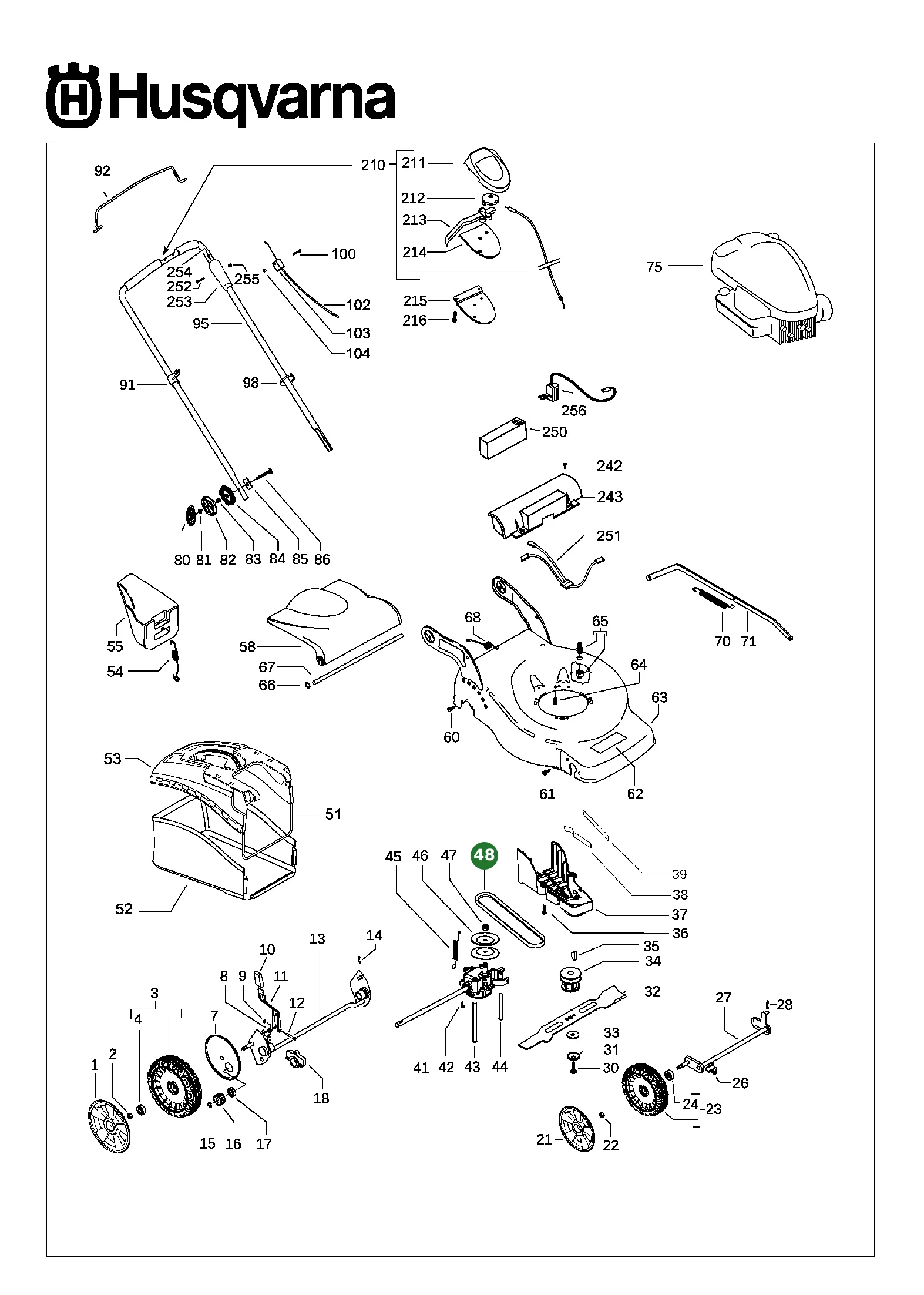 Position im Ersatzteilkatalog