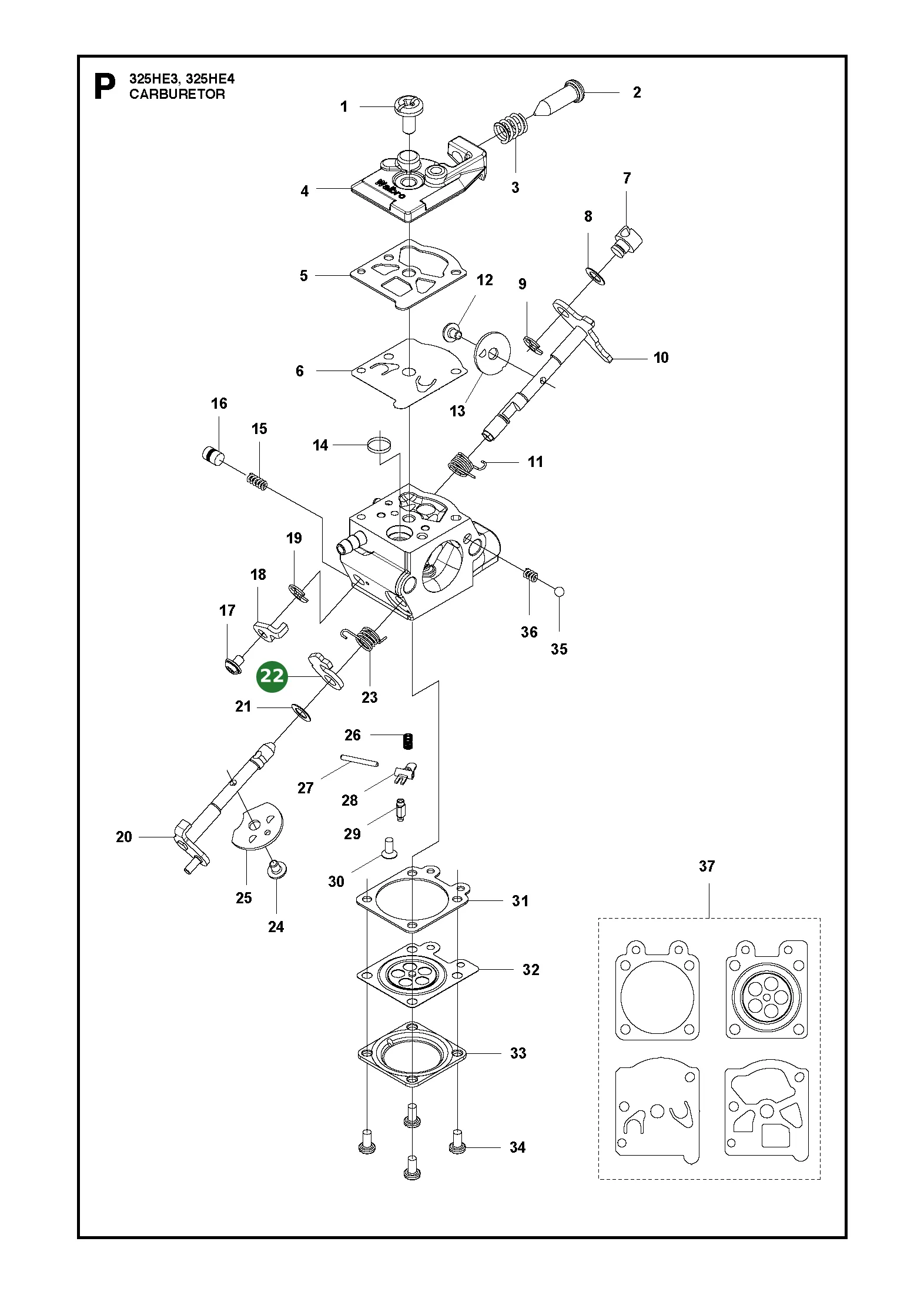 Position im Ersatzteilkatalog