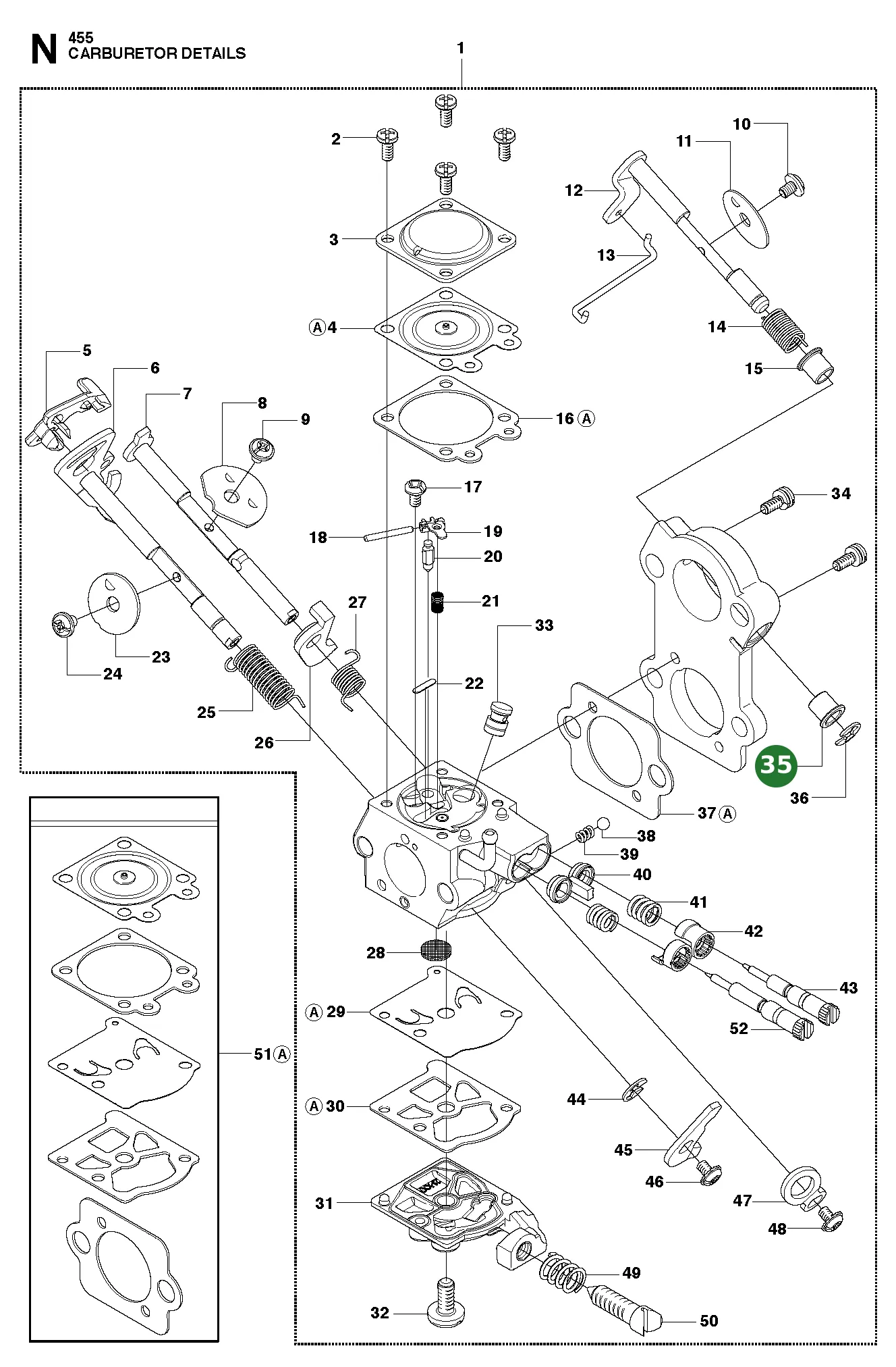 Position im Ersatzteilkatalog