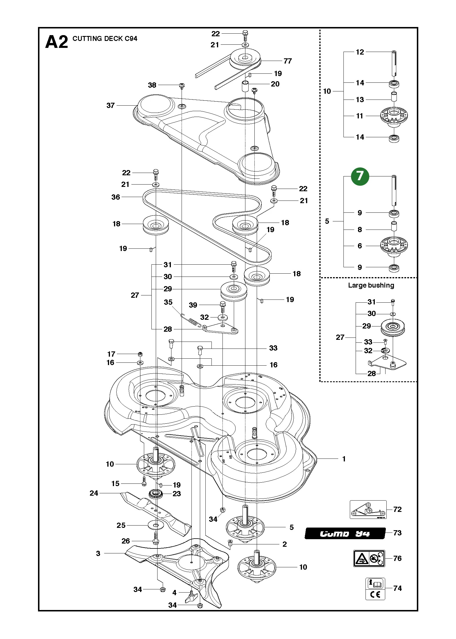 Position im Ersatzteilkatalog