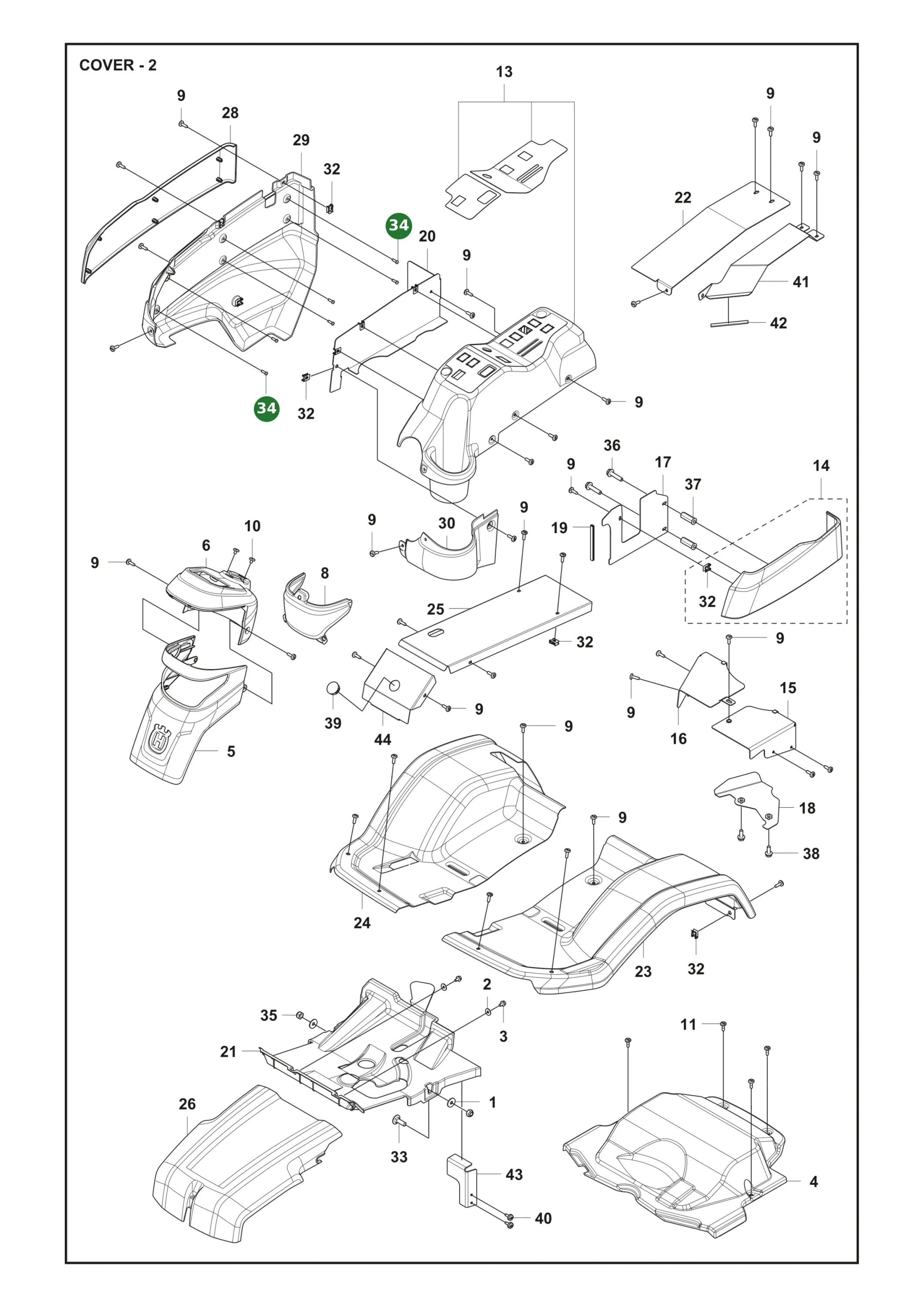 Position im Ersatzteilkatalog