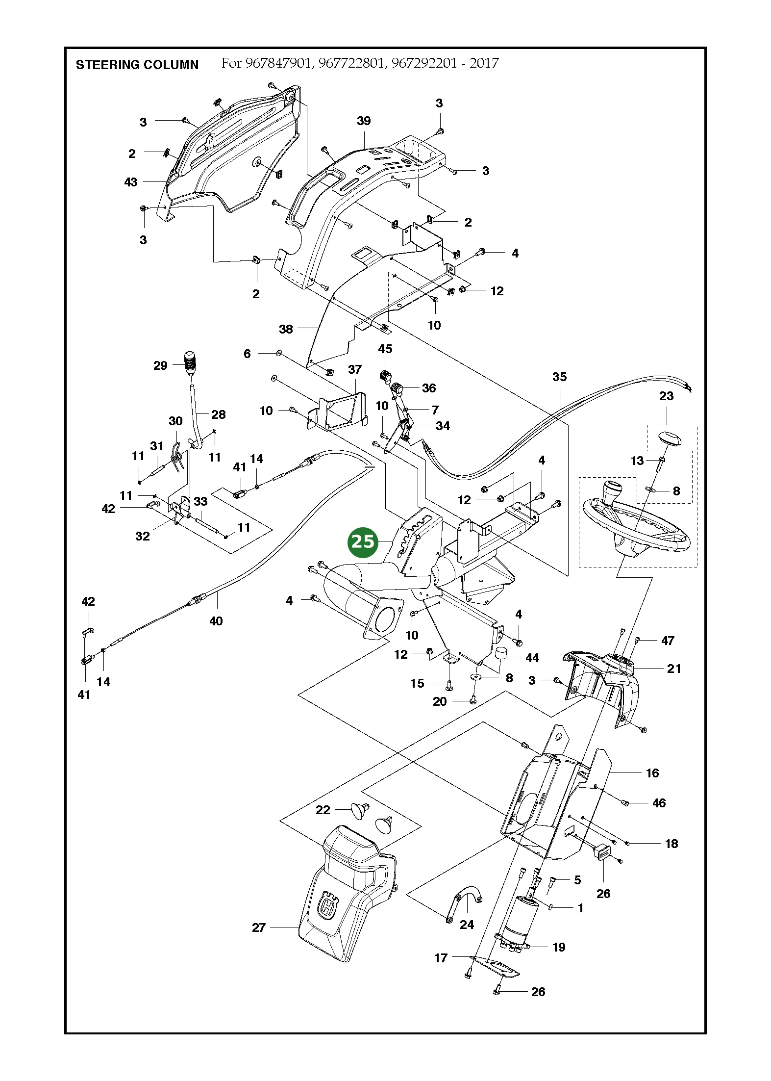 Position im Ersatzteilkatalog