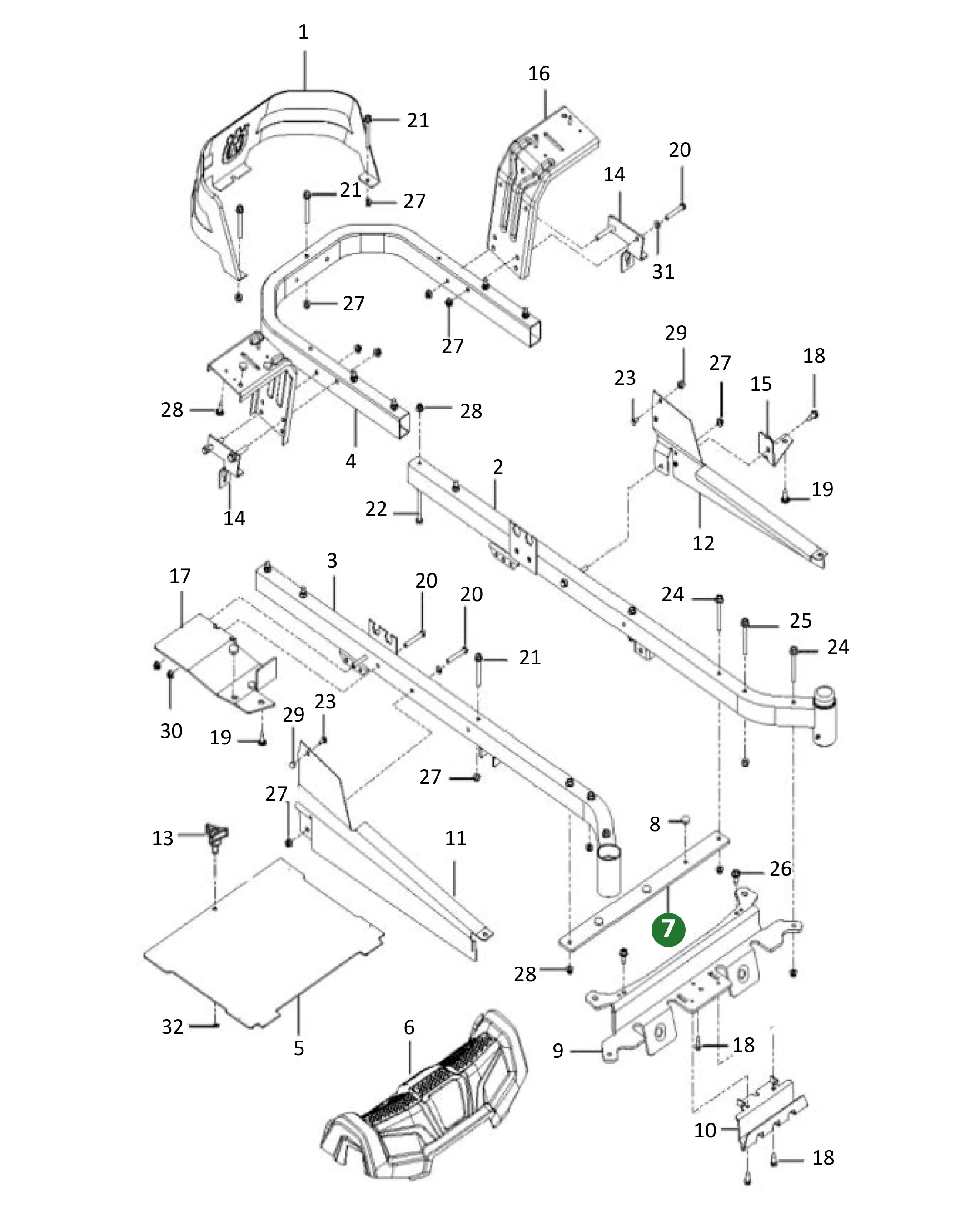 Position im Ersatzteilkatalog