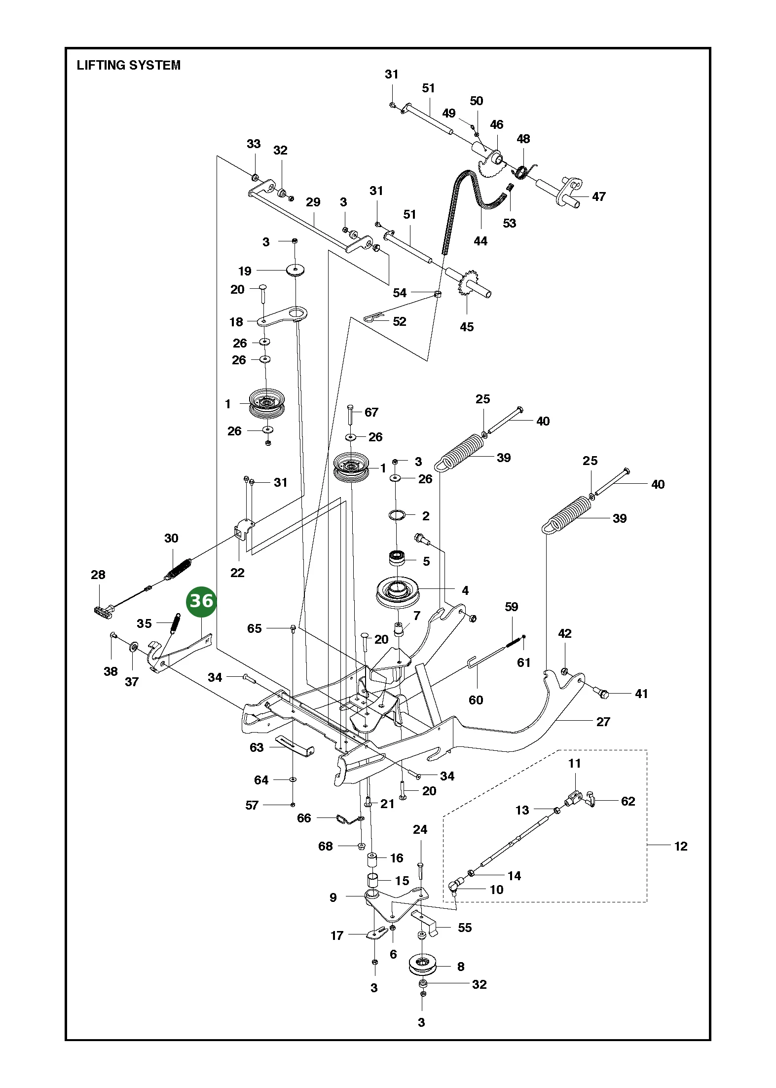 Position im Ersatzteilkatalog