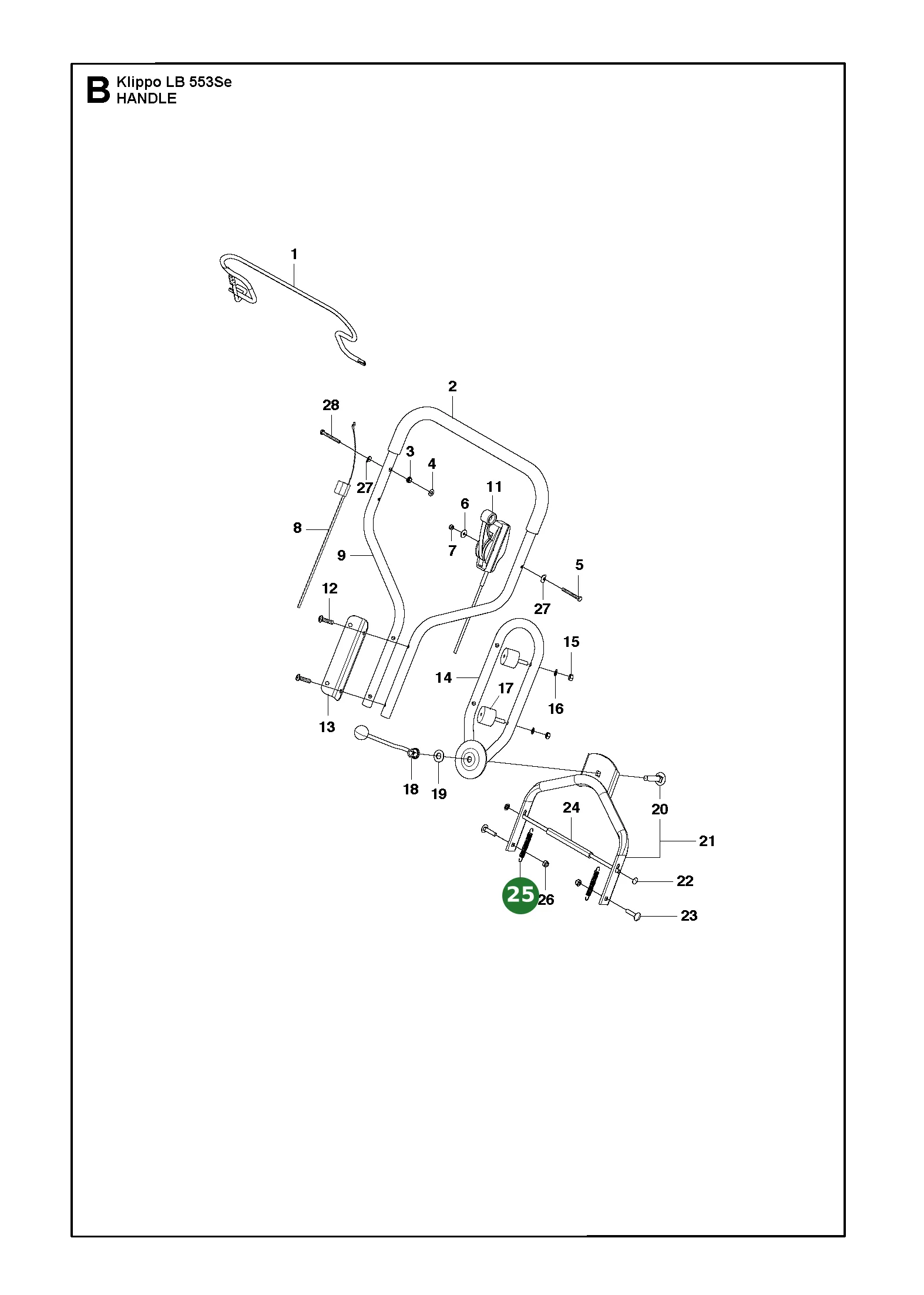 Position im Ersatzteilkatalog