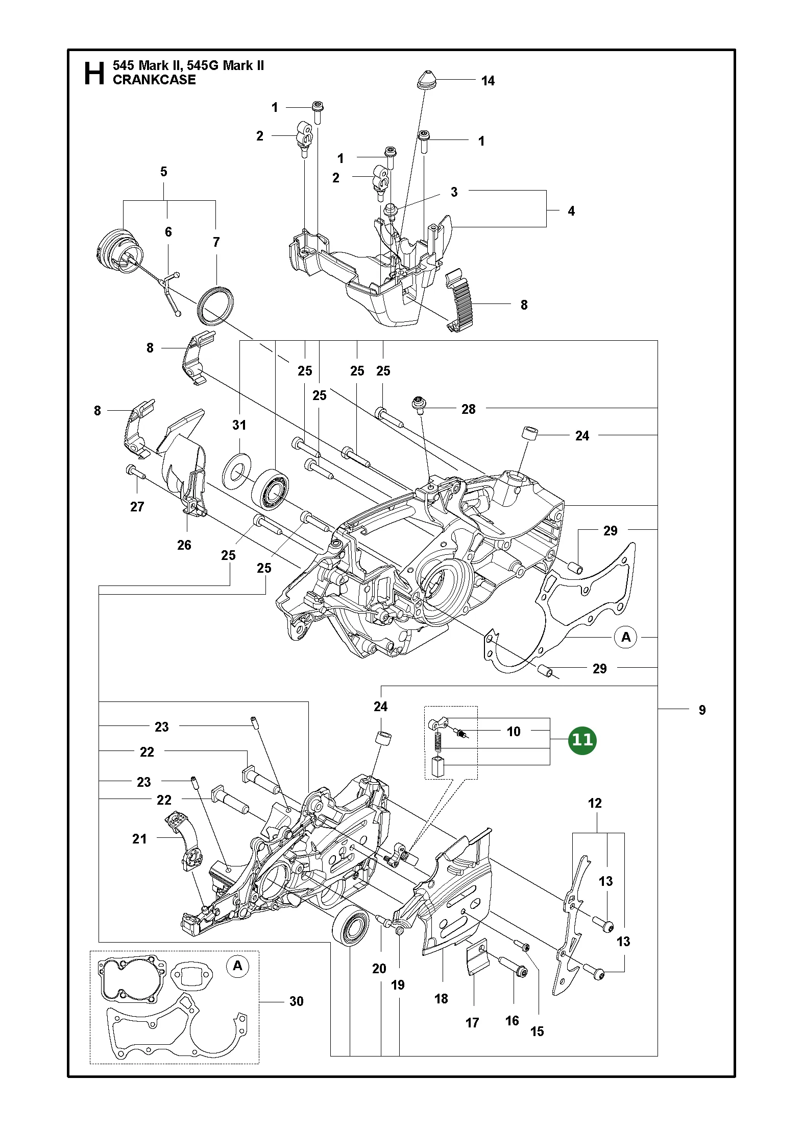 Position im Ersatzteilkatalog