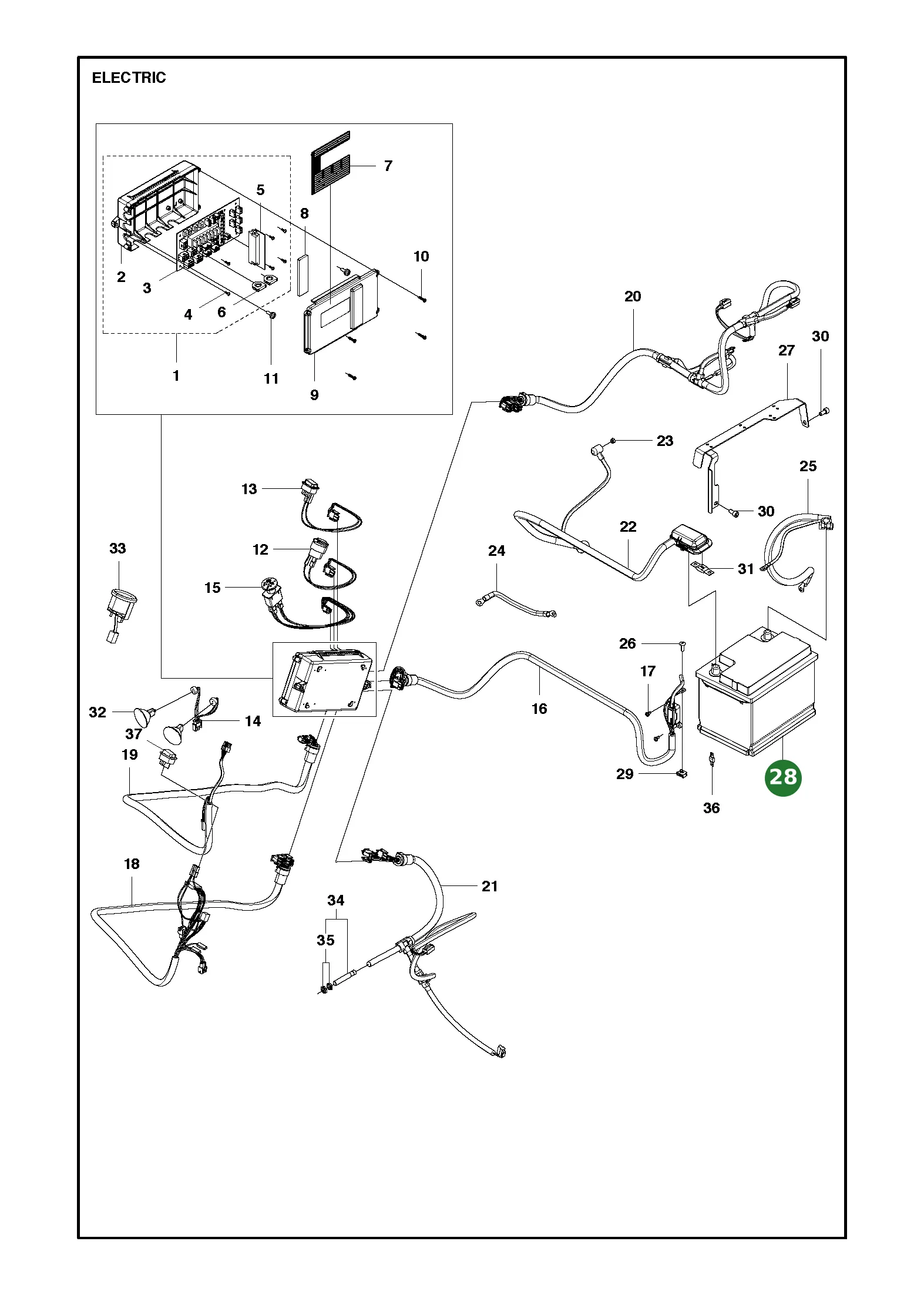 Position im Ersatzteilkatalog