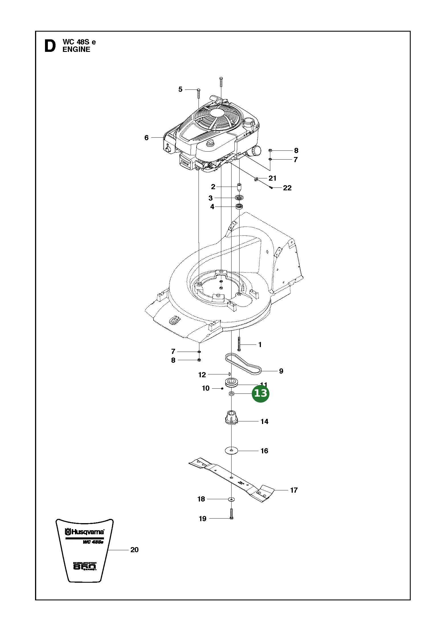Position im Ersatzteilkatalog