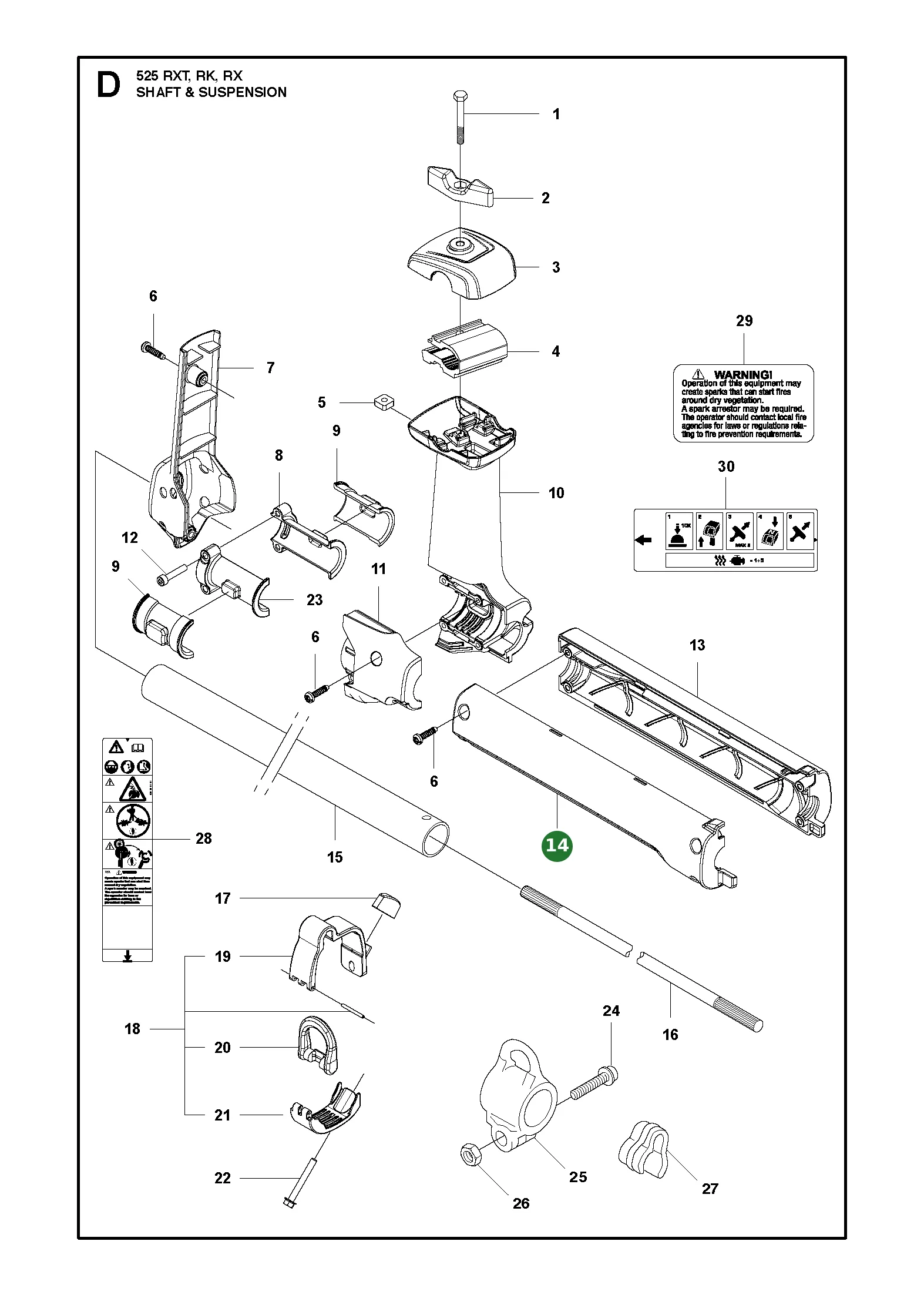 Position im Ersatzteilkatalog