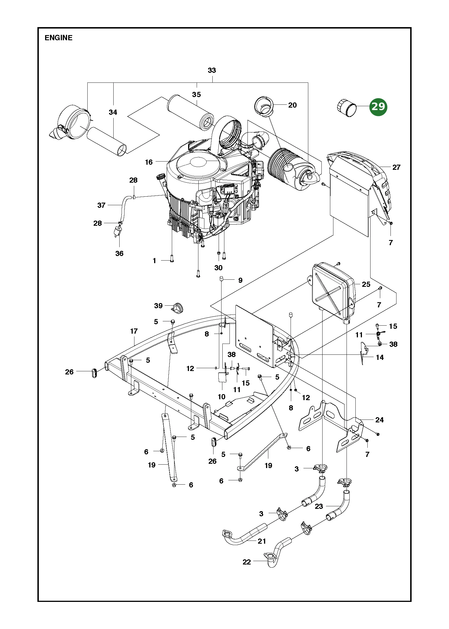 &Ouml;lfilter f&uuml;r Husqvarna Aufsitzrasenm&auml;her