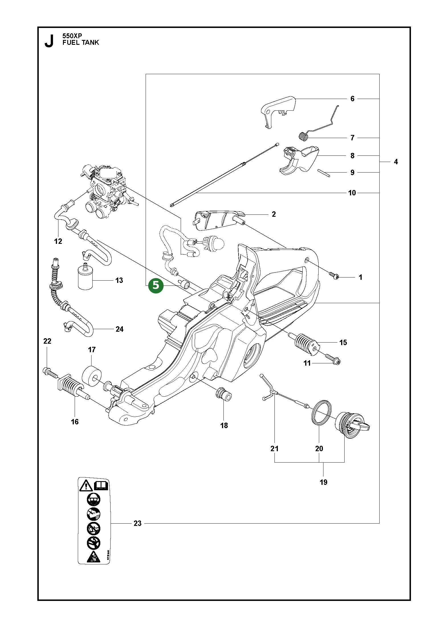 Position im Ersatzteilkatalog