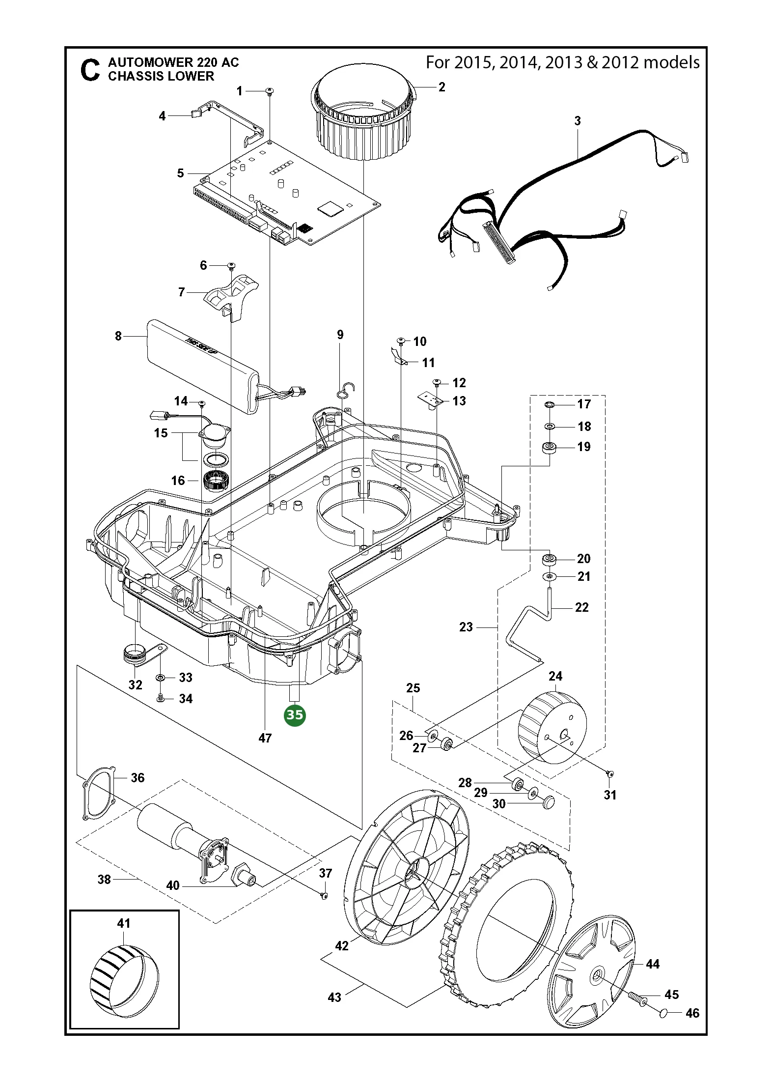 Position im Ersatzteilkatalog