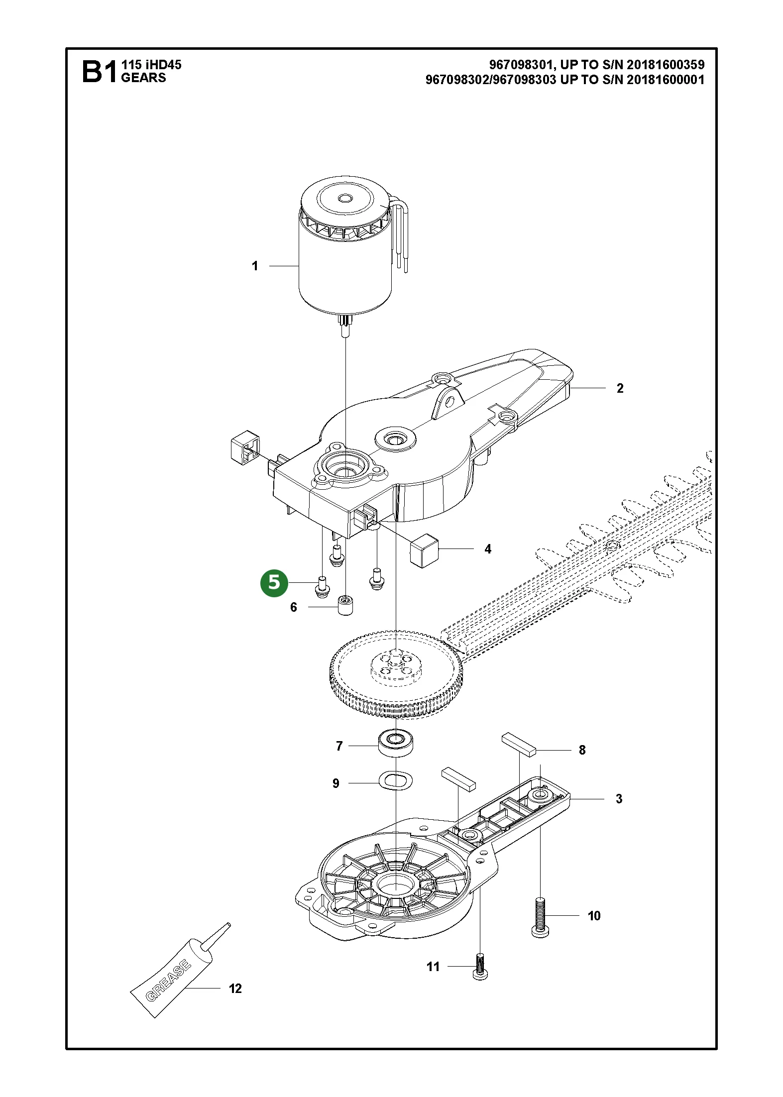 Position im Ersatzteilkatalog