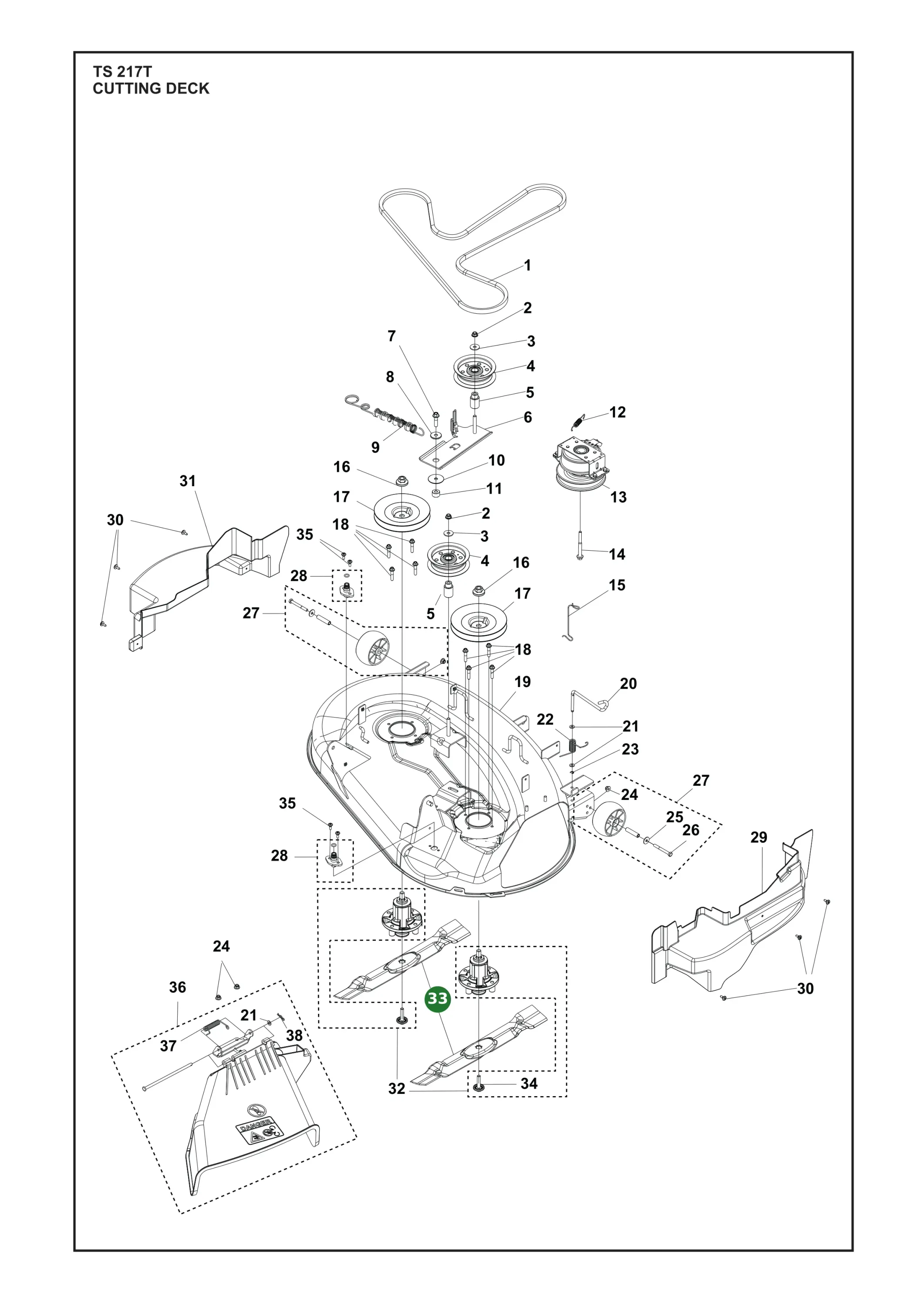 Position im Ersatzteilkatalog