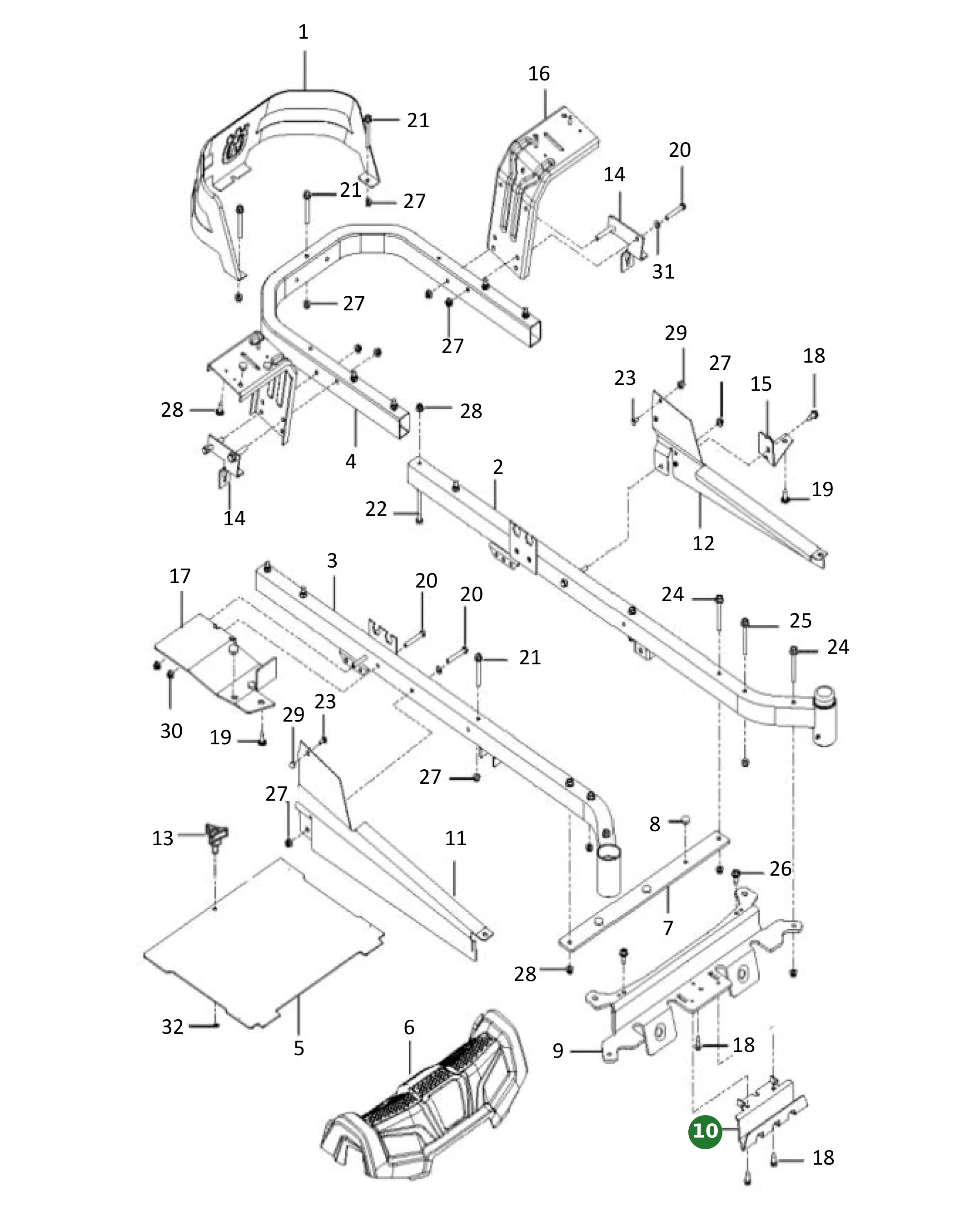 Position im Ersatzteilkatalog