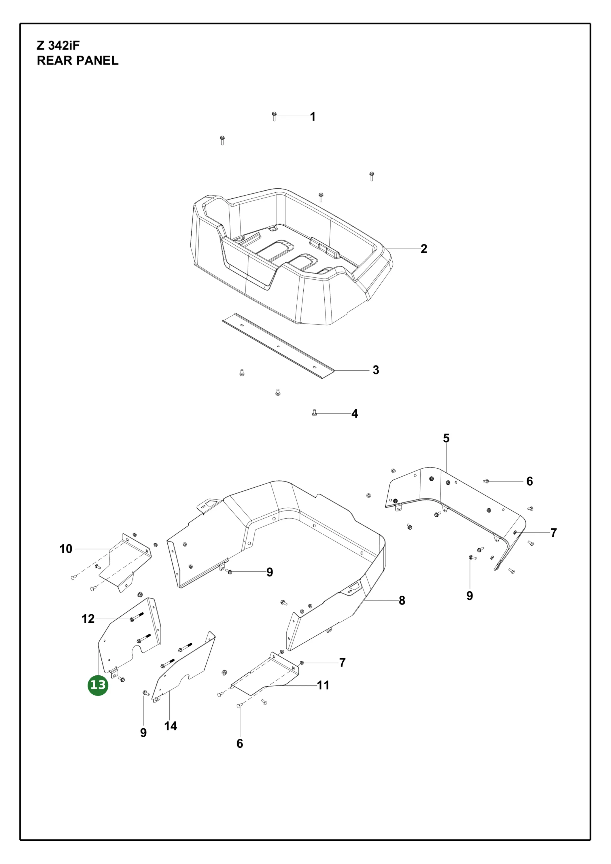 Position im Ersatzteilkatalog