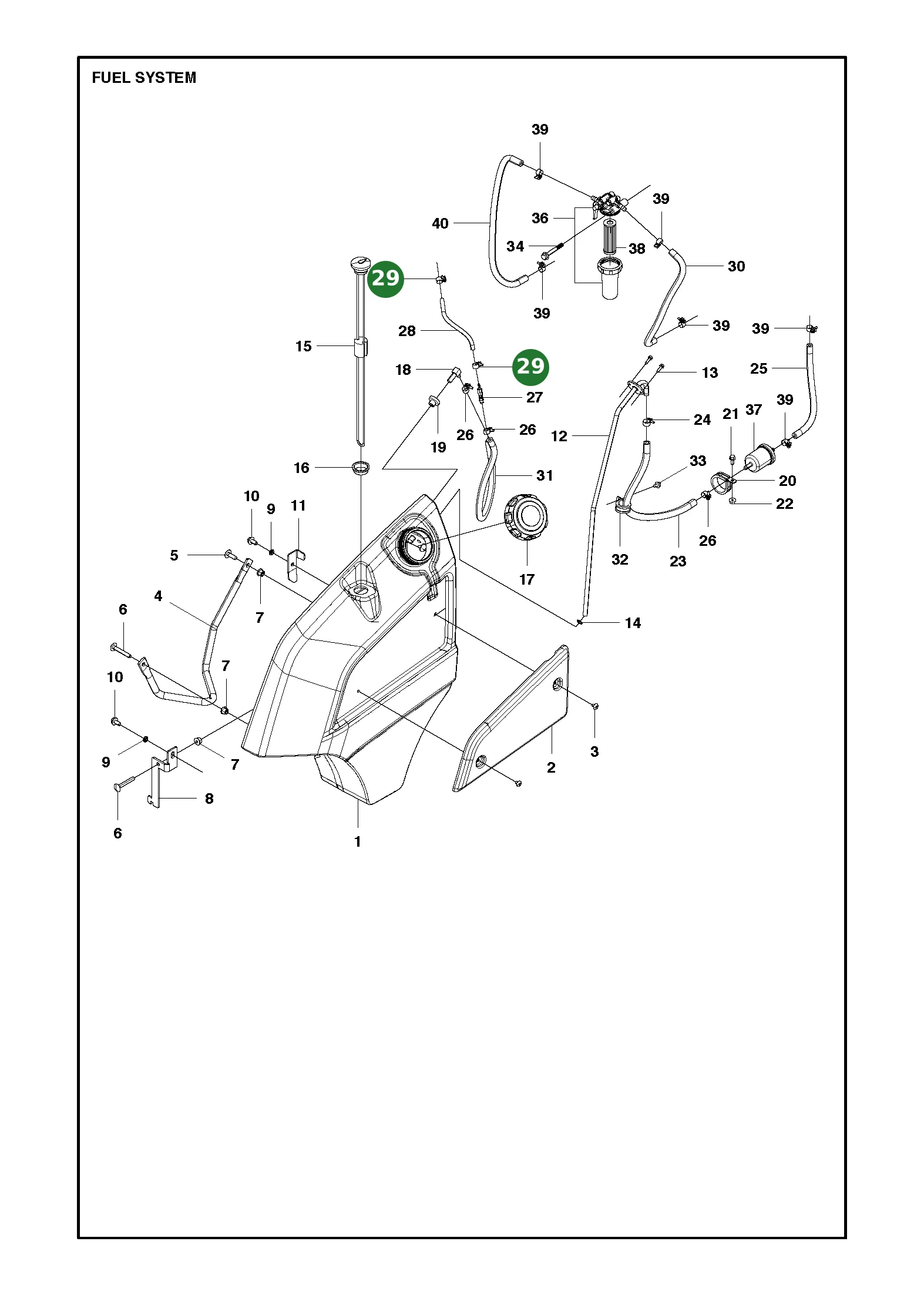Position im Ersatzteilkatalog