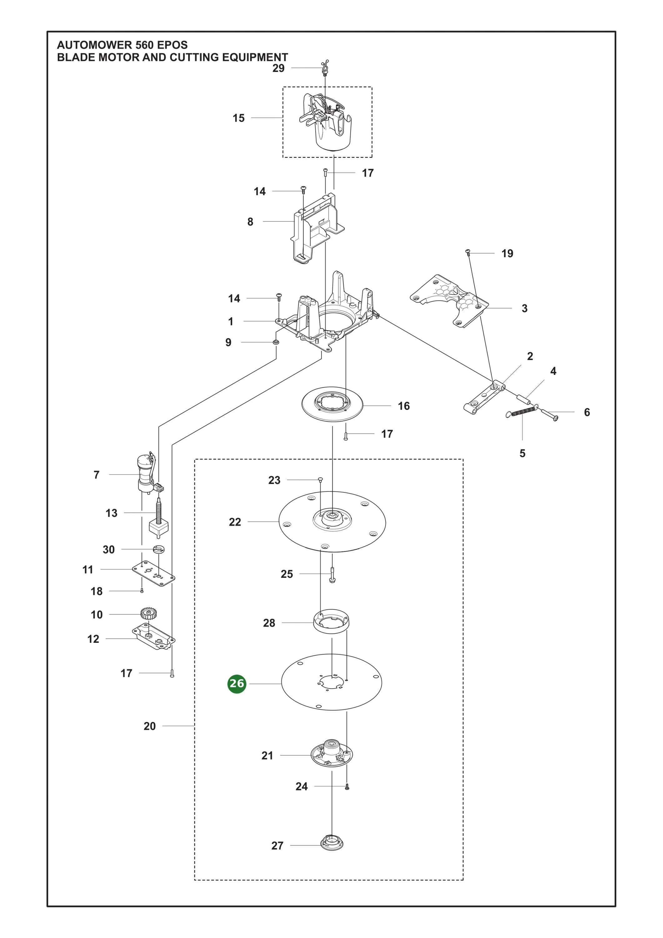 Position im Ersatzteilkatalog