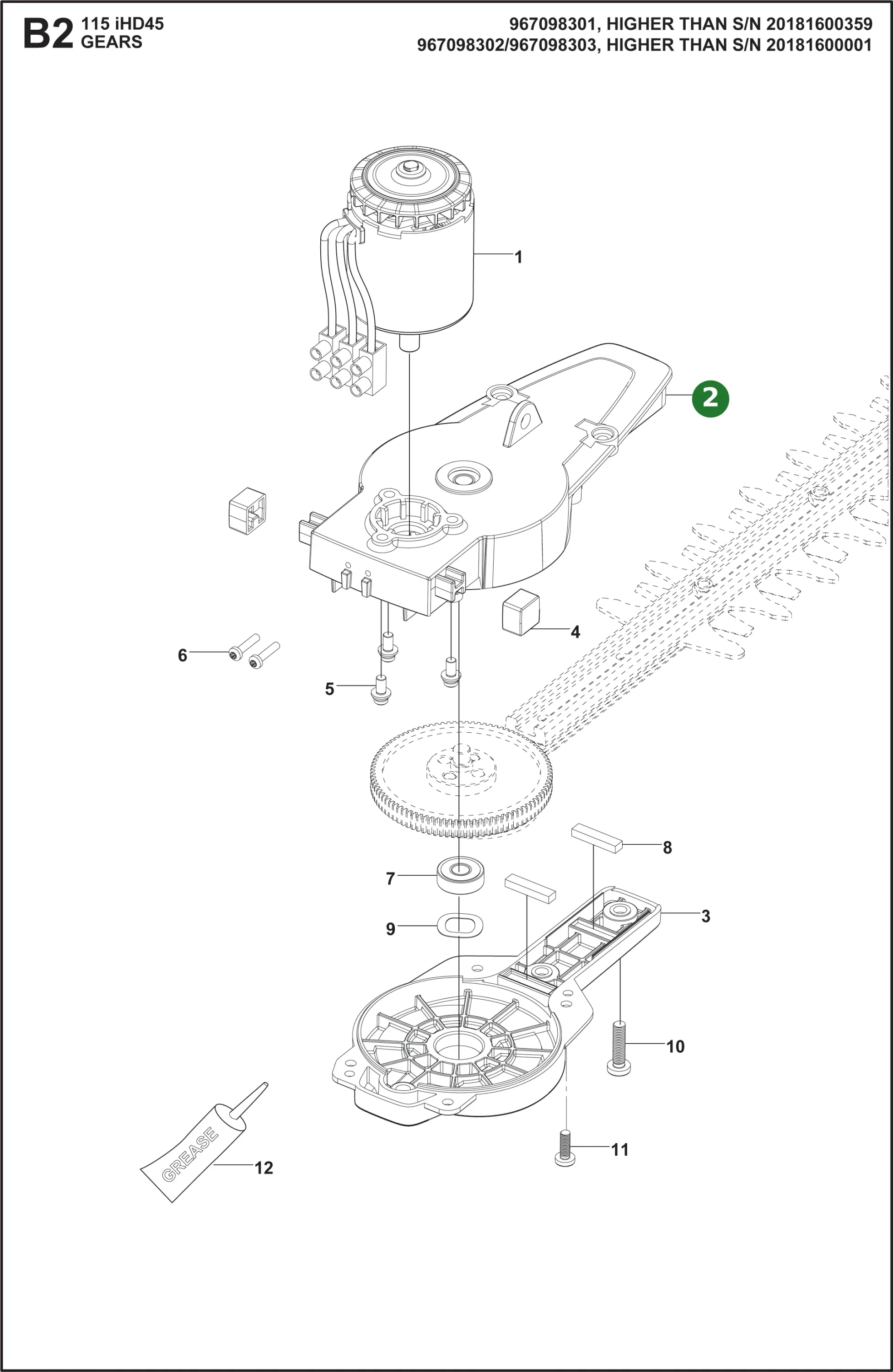 Position im Ersatzteilkatalog