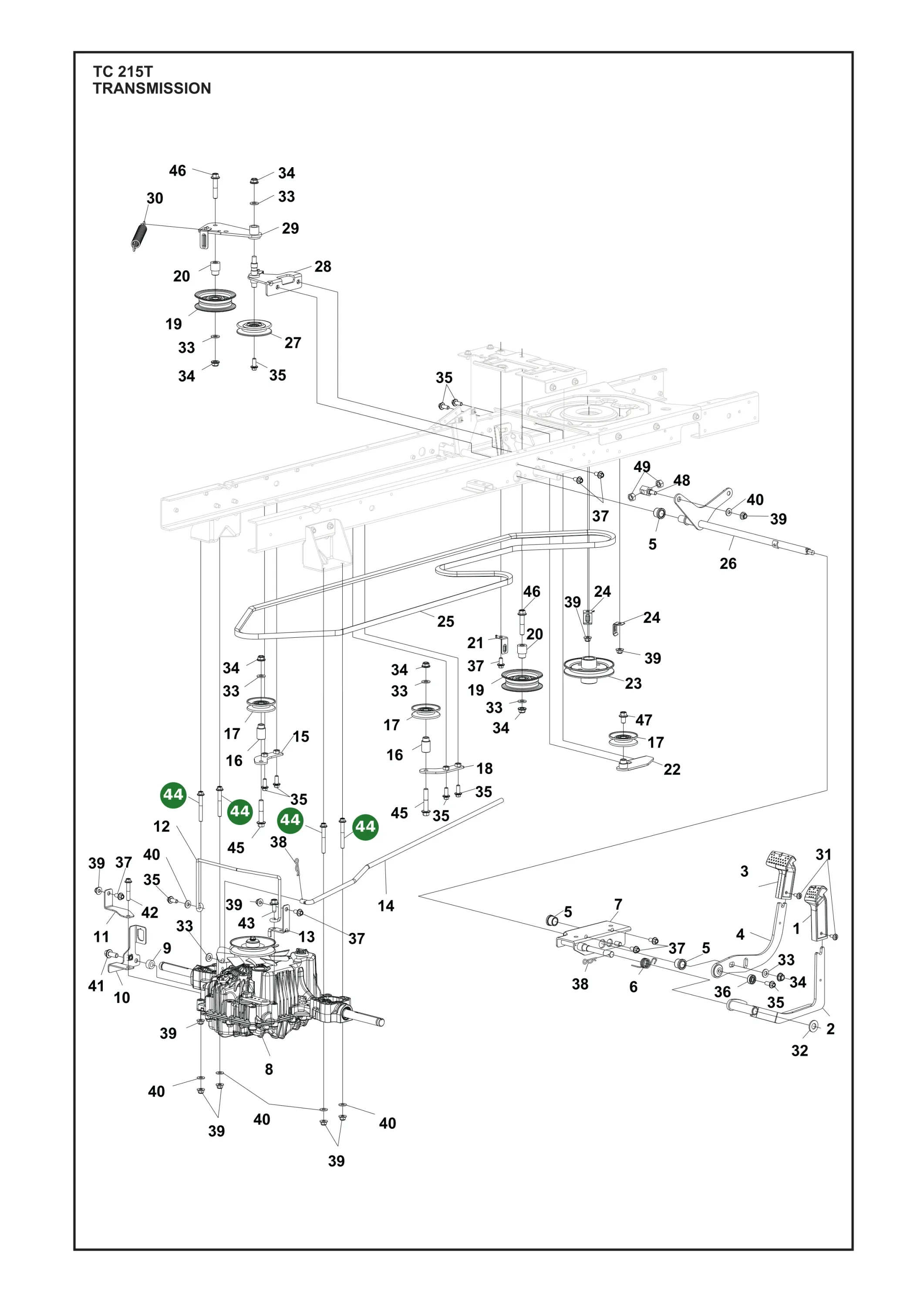 Position im Ersatzteilkatalog