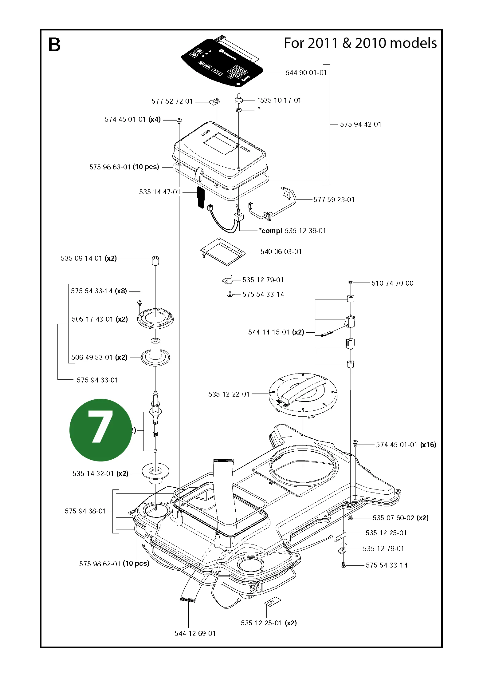 Position im Ersatzteilkatalog