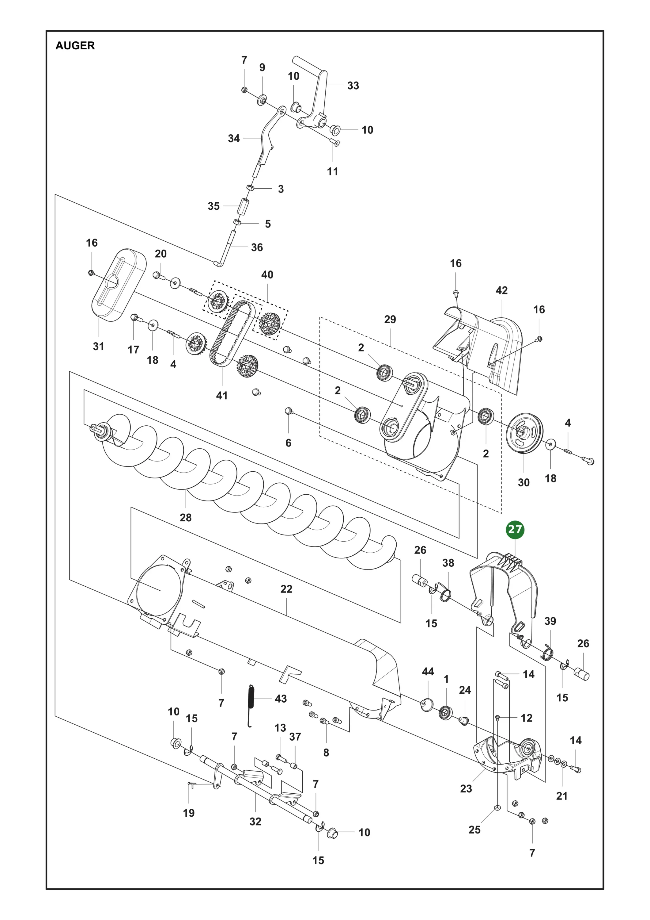 Position im Ersatzteilkatalog