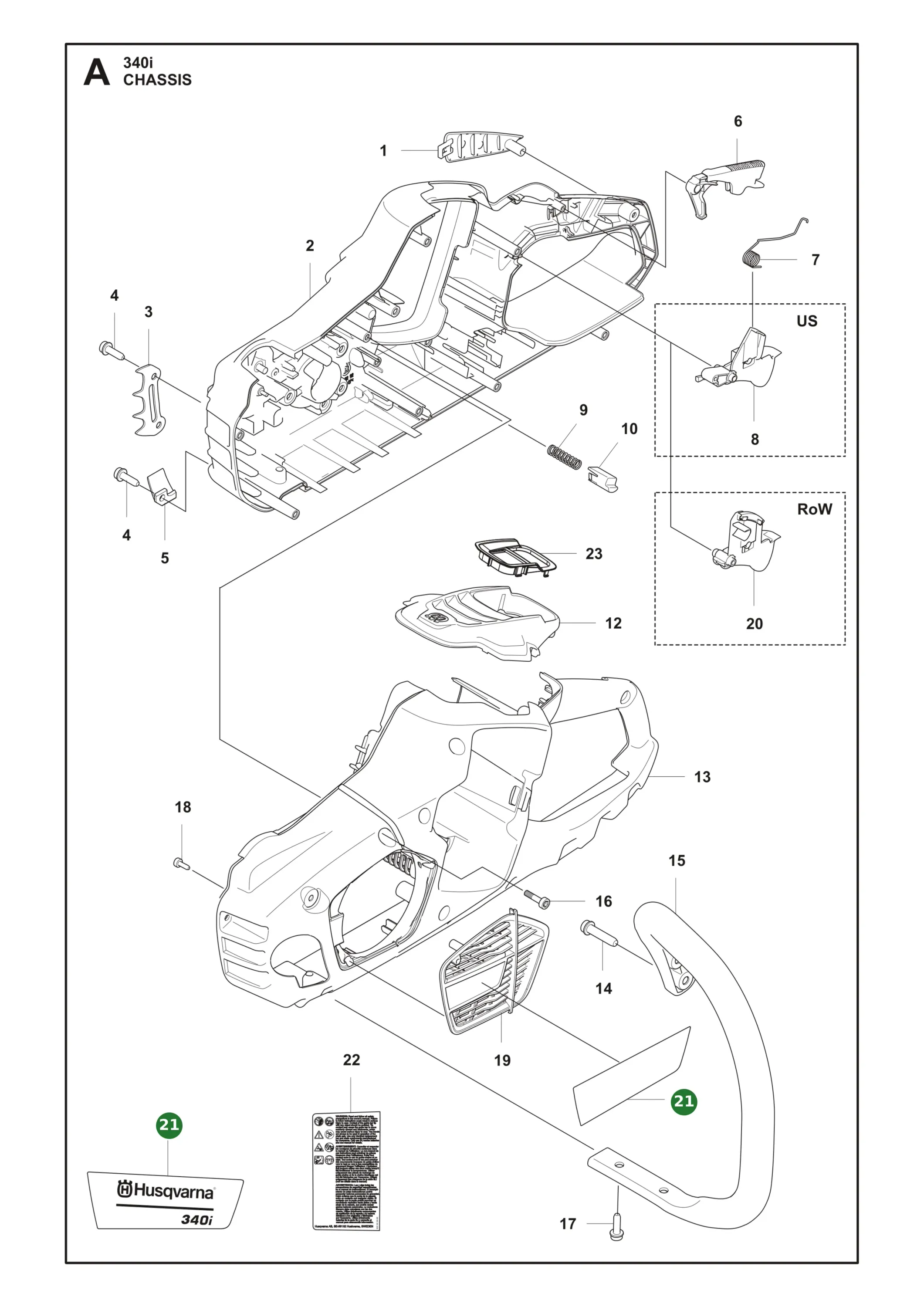 Position im Ersatzteilkatalog