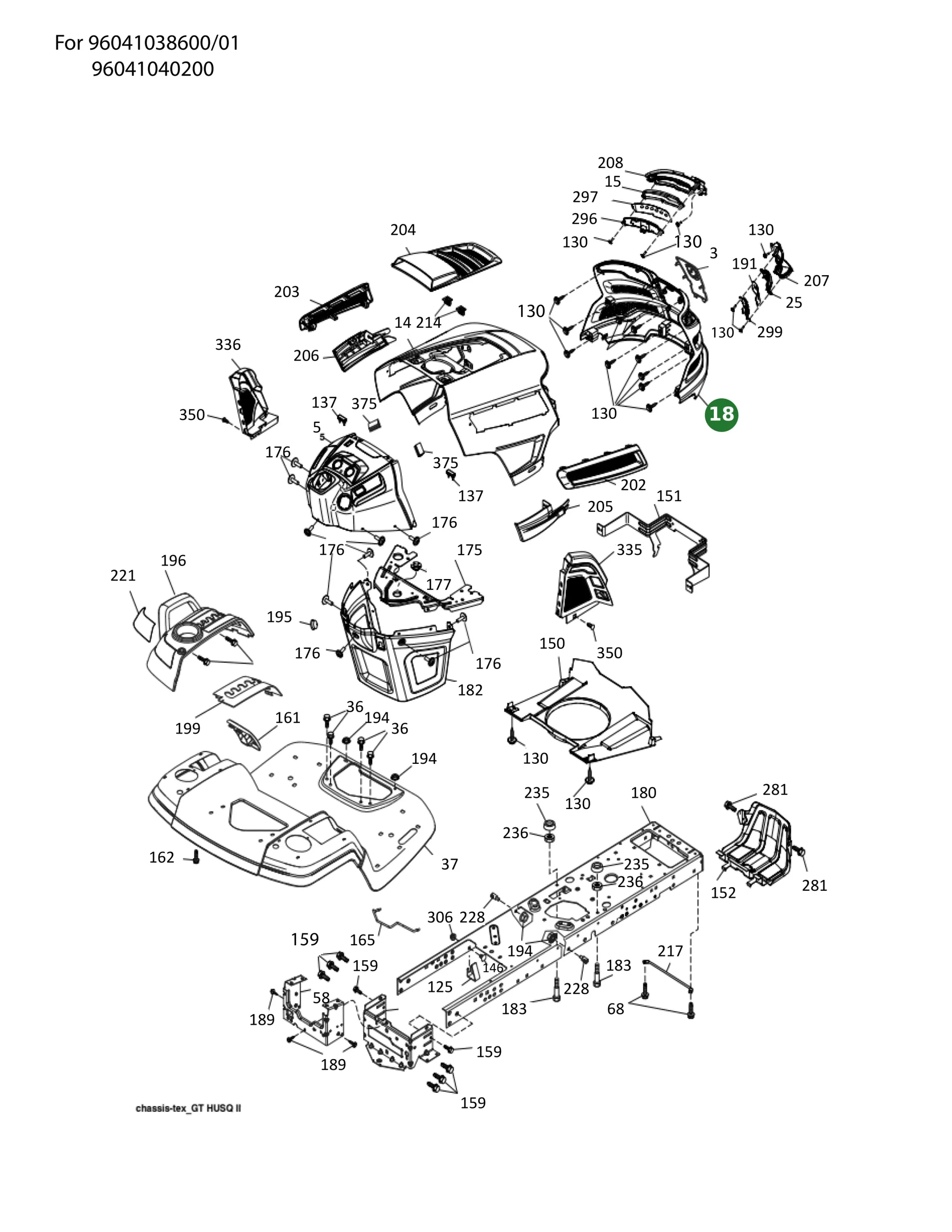 Position im Ersatzteilkatalog