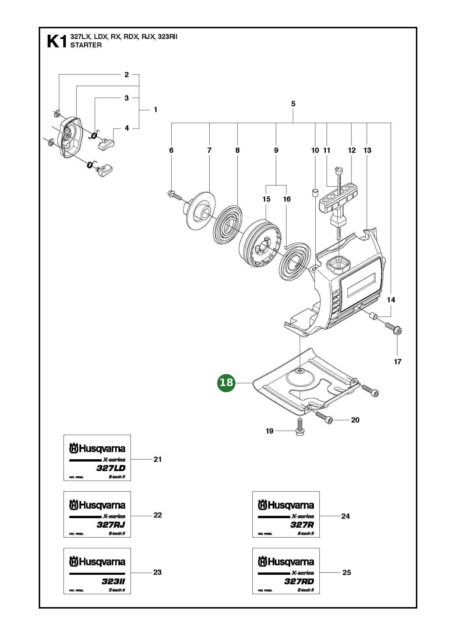 Position im Ersatzteilkatalog