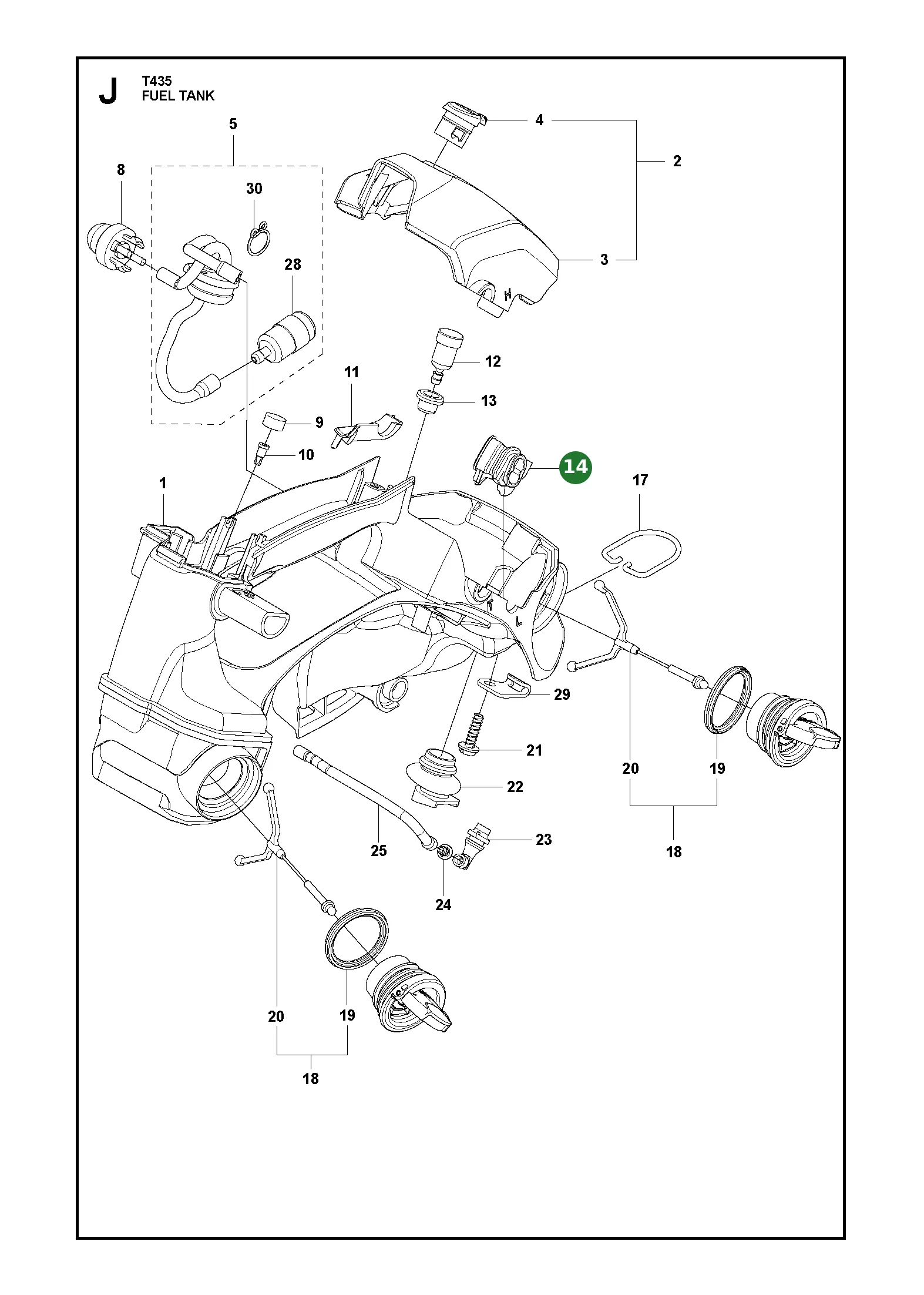Position im Ersatzteilkatalog